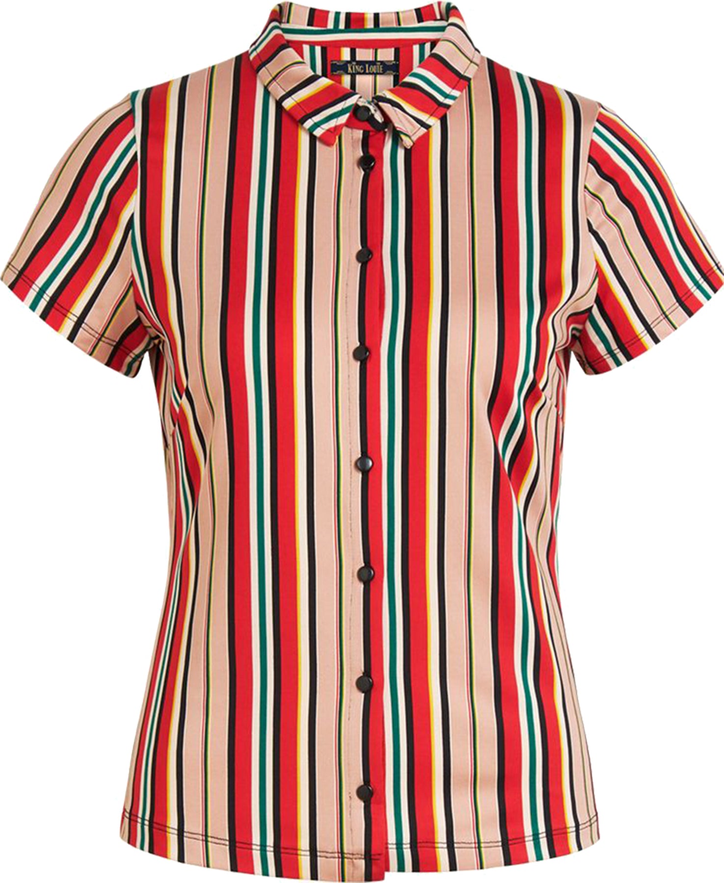 King_Louie_LIDO_STRIPE_Vintage_STREIFEN_Kragen_Kurzarm_BLOUSE_Bluse_killer_kirsche6M5um8b36x7XJ