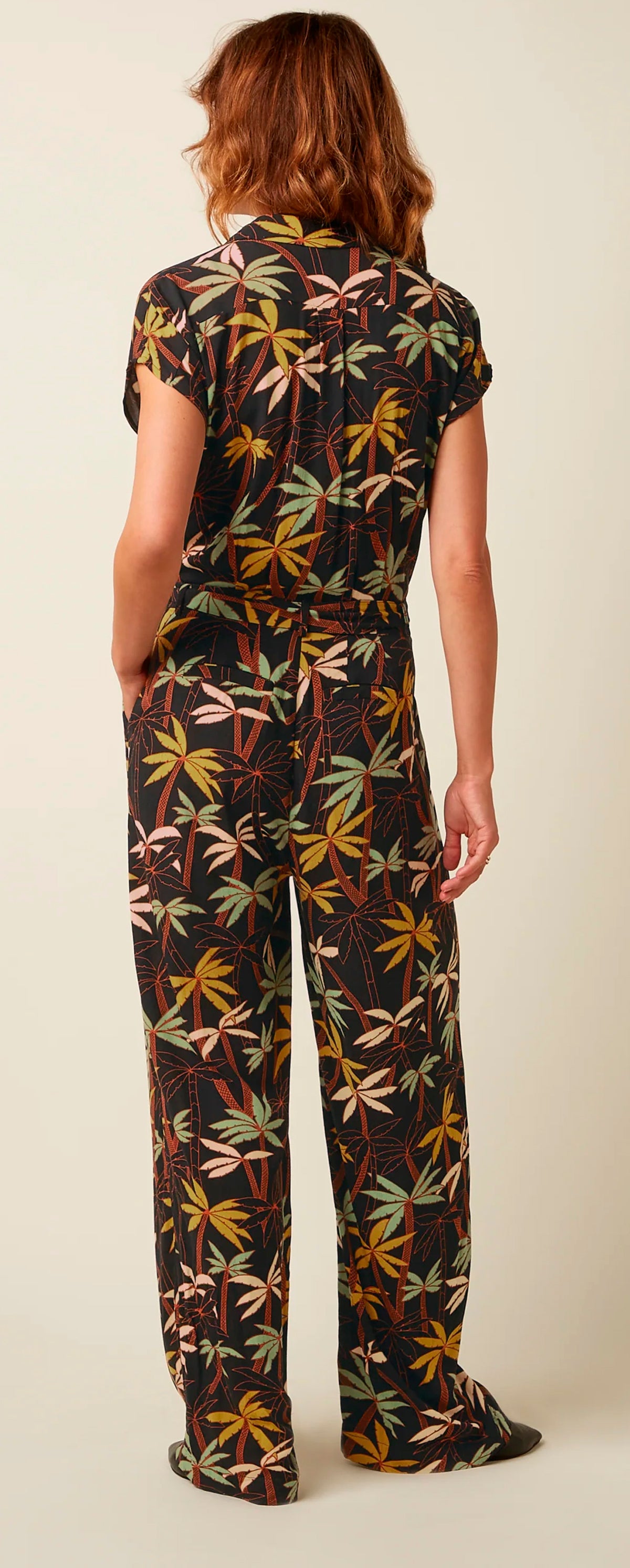 King_Louie_MARIA_LA_ROCHELLE_Vintage_Tropical_Palms_JUMPSUIT_Overall_-__Schwarz-3