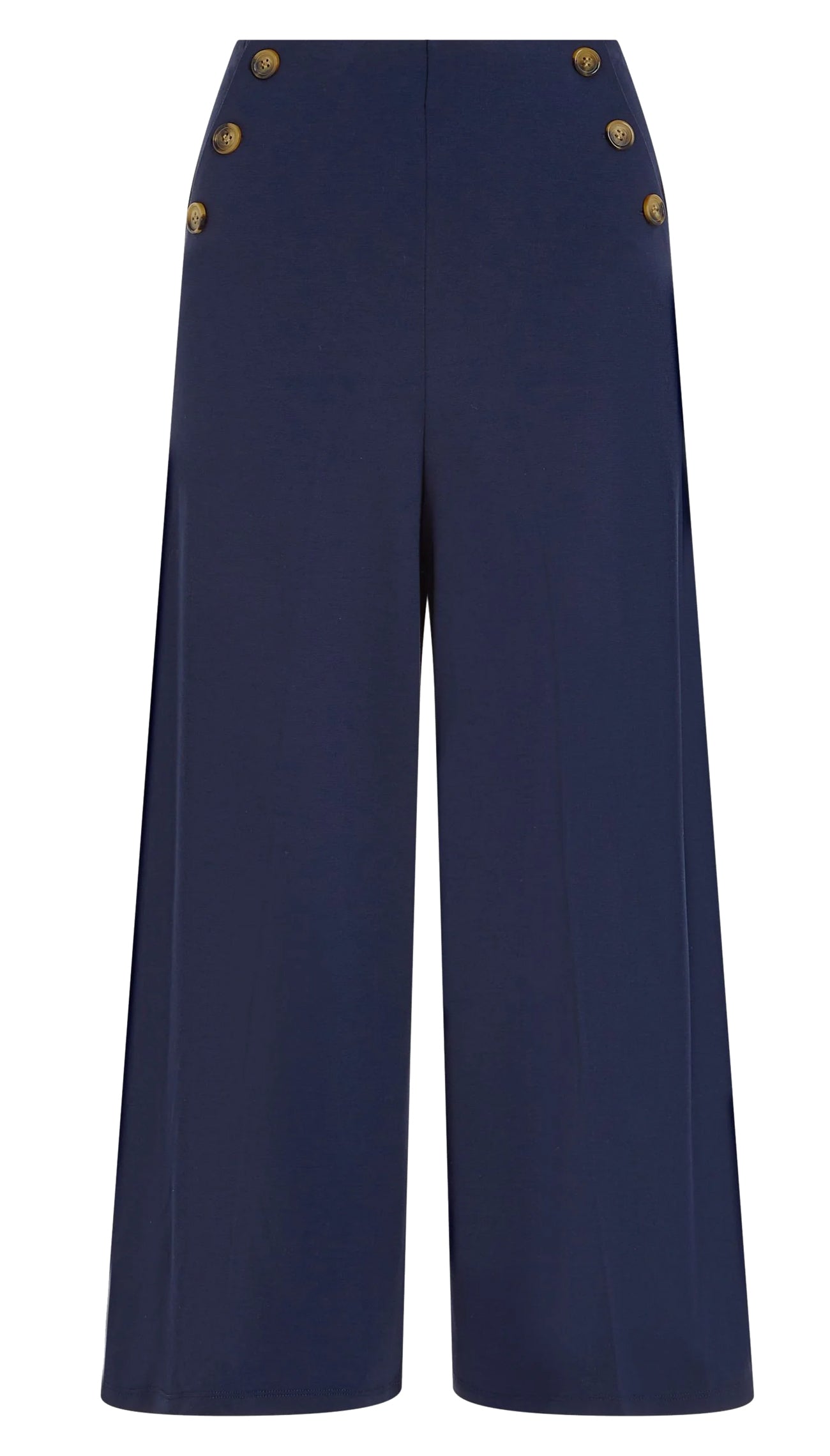 King_Louie_PIA_MILANO_UNI_Vintage_HIGH_WAIST_Trousers_Sailor_CULOTTE_PANTS_Hose_-_Evening_Blue-4
