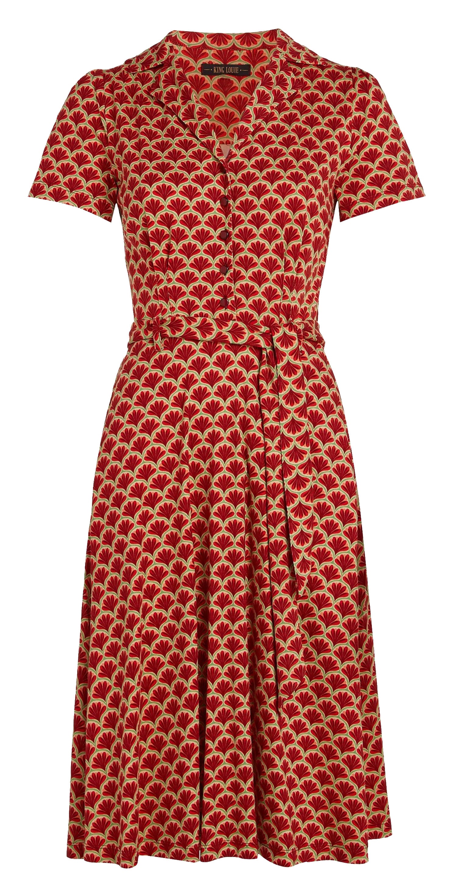King_Louie_SHEEVA_TOUCHE_Vintage_Faecher_Floral_50s_Jersey_A-LINIE_KLEID_Dress_-_True_Red-5