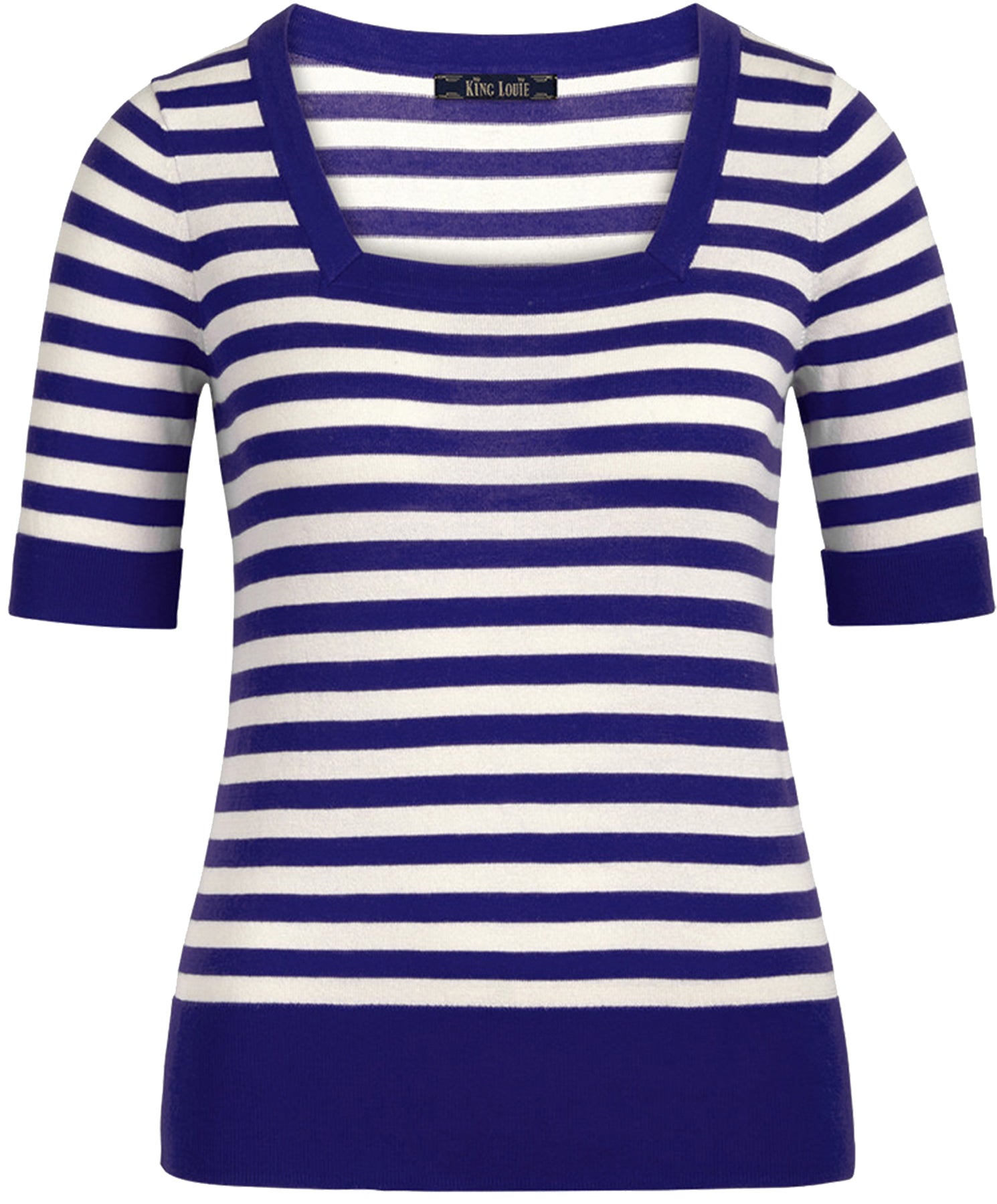 King_Louie_SQUARE_CLASSIC_STRIPE_50s_STREIFEN_Kurzarm_SHIRT_Oberteil_Blau_killer_kirsche_1ci78vrVZYPSYN