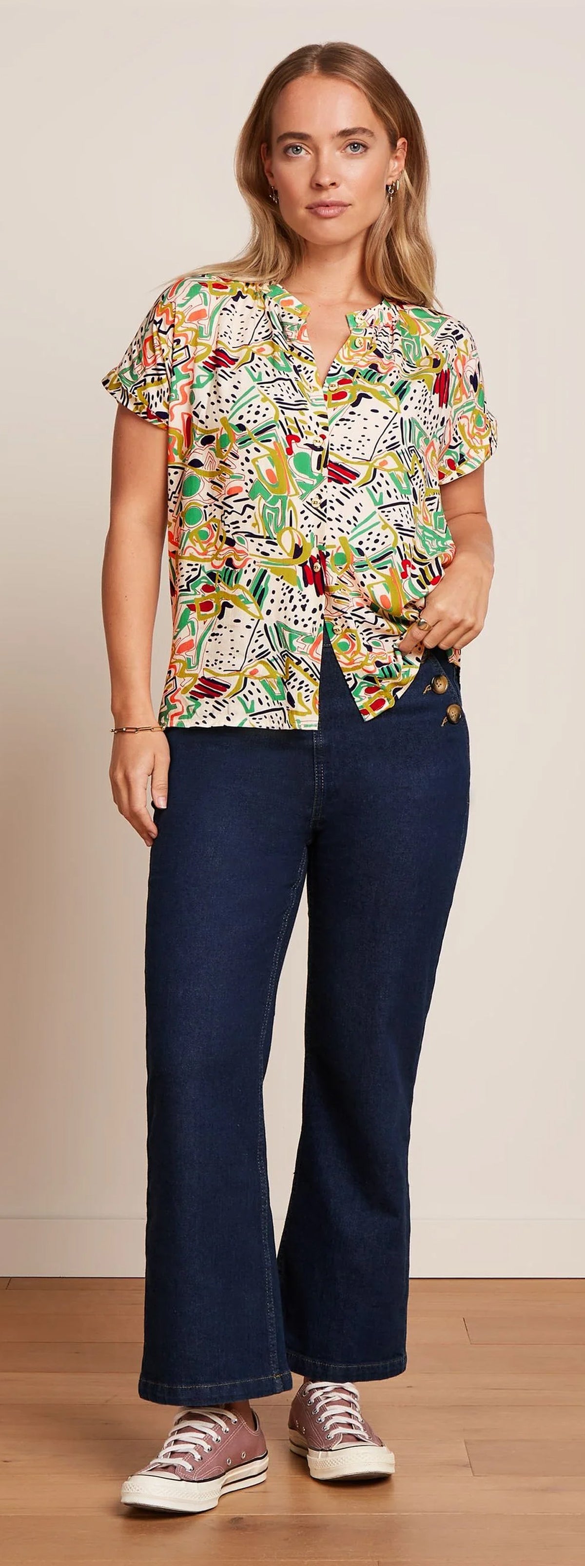 King_Louie_STELLA_MARLEY_Vintage_Atomic_Geometrical_Retro_BLUSE_Oberteil_-_Cremefarben-2