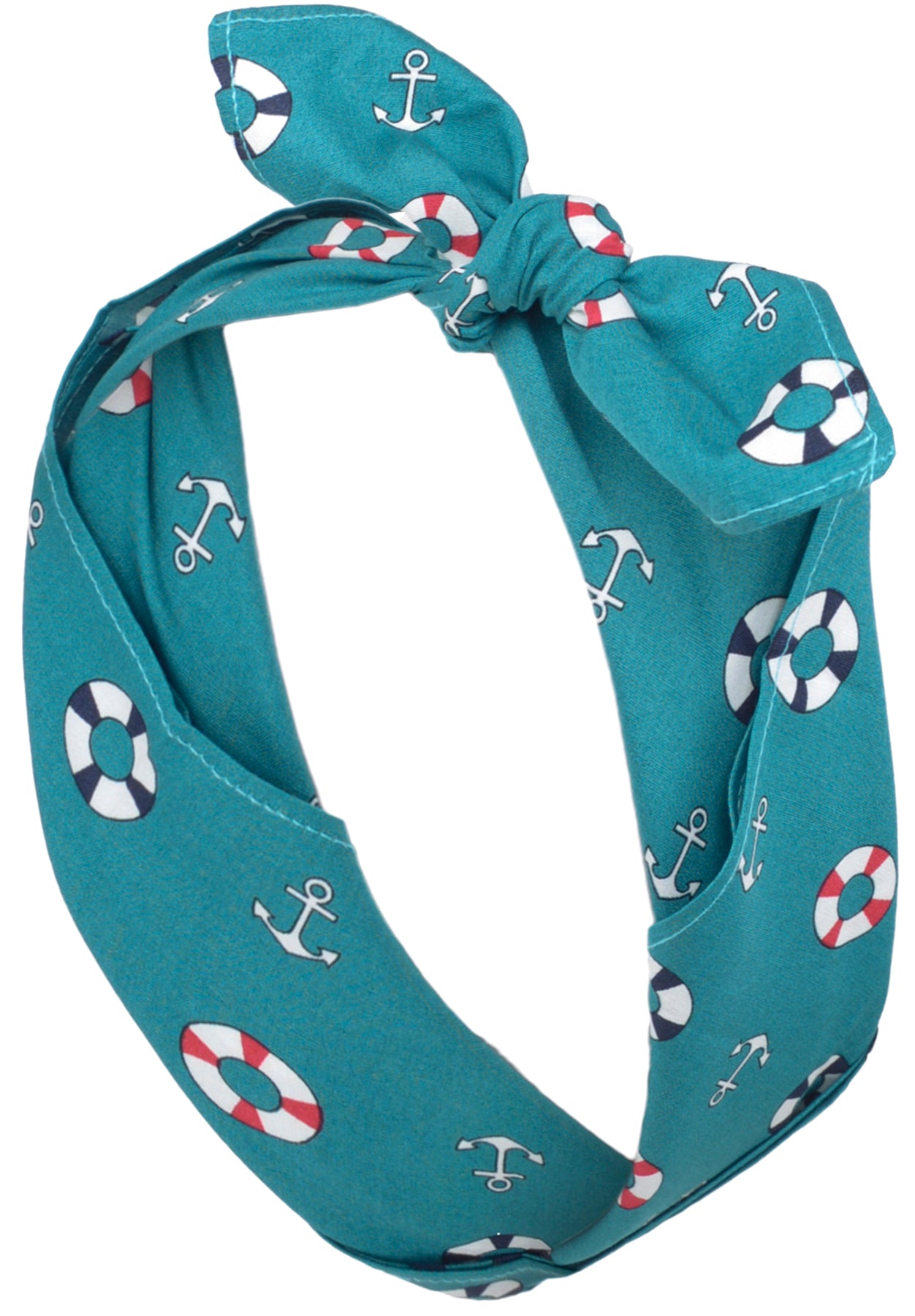 Kuestenluder_ALECIA_Sailor_Anchor_ANKER_Pin_Up_Nickituch_BANDANA_-_Petrol_killer_kirscheewoIkF9EDv2Zw