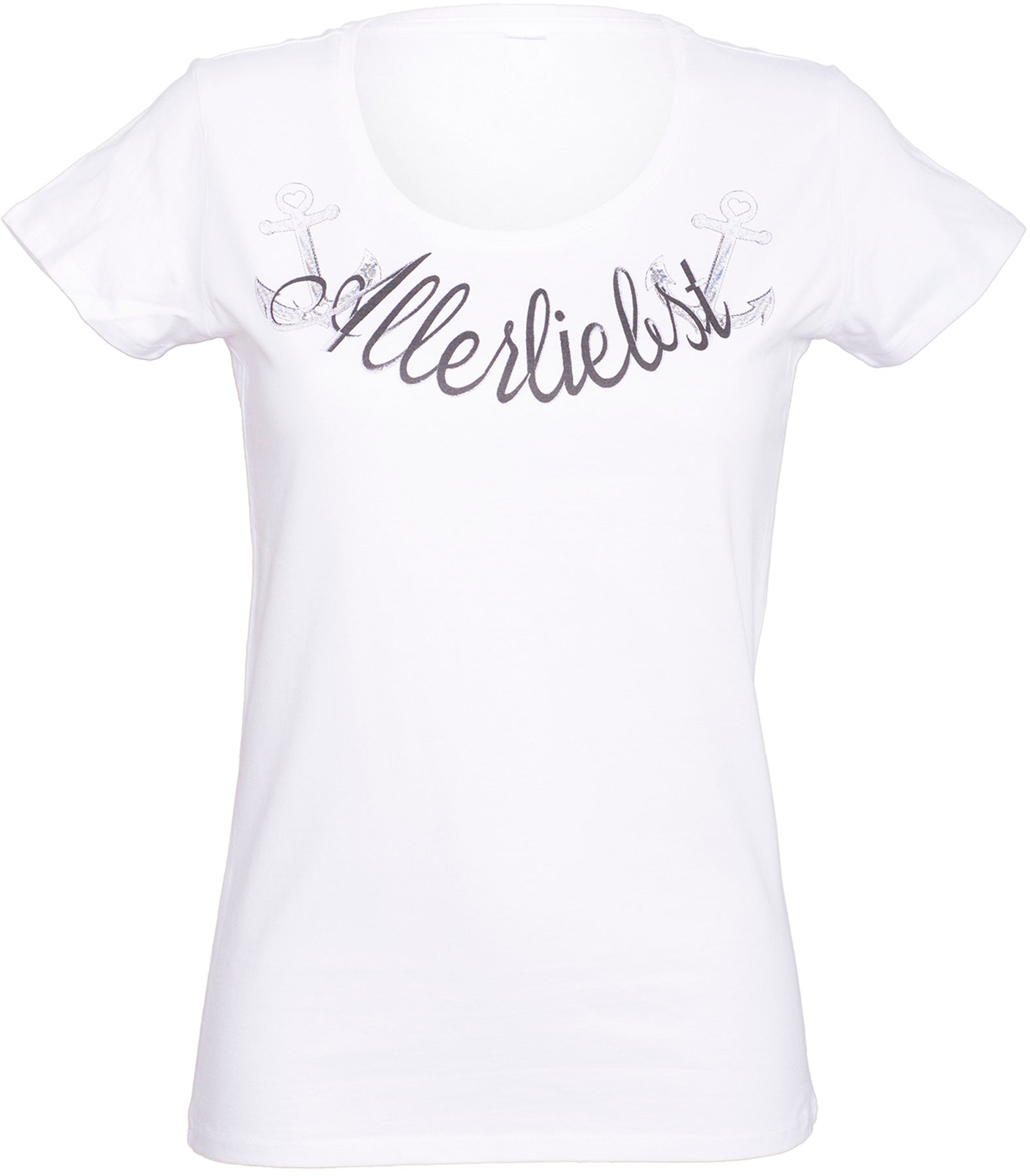 Kuestenluder_ALLERLIEBST_Anker_Sailor_T-Shirt_-_Weiss_killer_kirsche