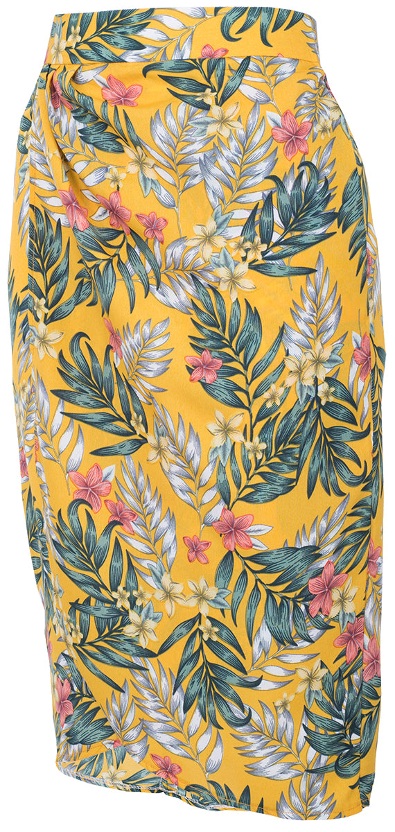 Kuestenluder_AOLANI_Palmenblaetter_FRANGIPANI_Pencil_SARONG_Rock-2
