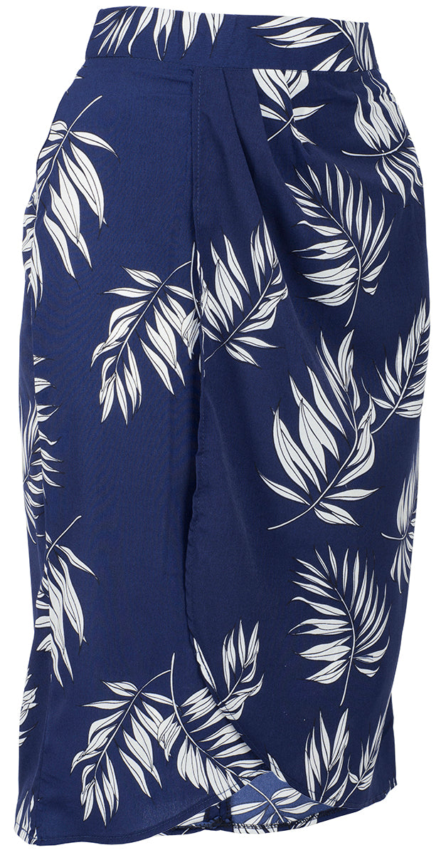 Kuestenluder_AOLANI_Tropical_PALM_LEAF_Palmenblaetter_SARONG_Rock_Blau-3