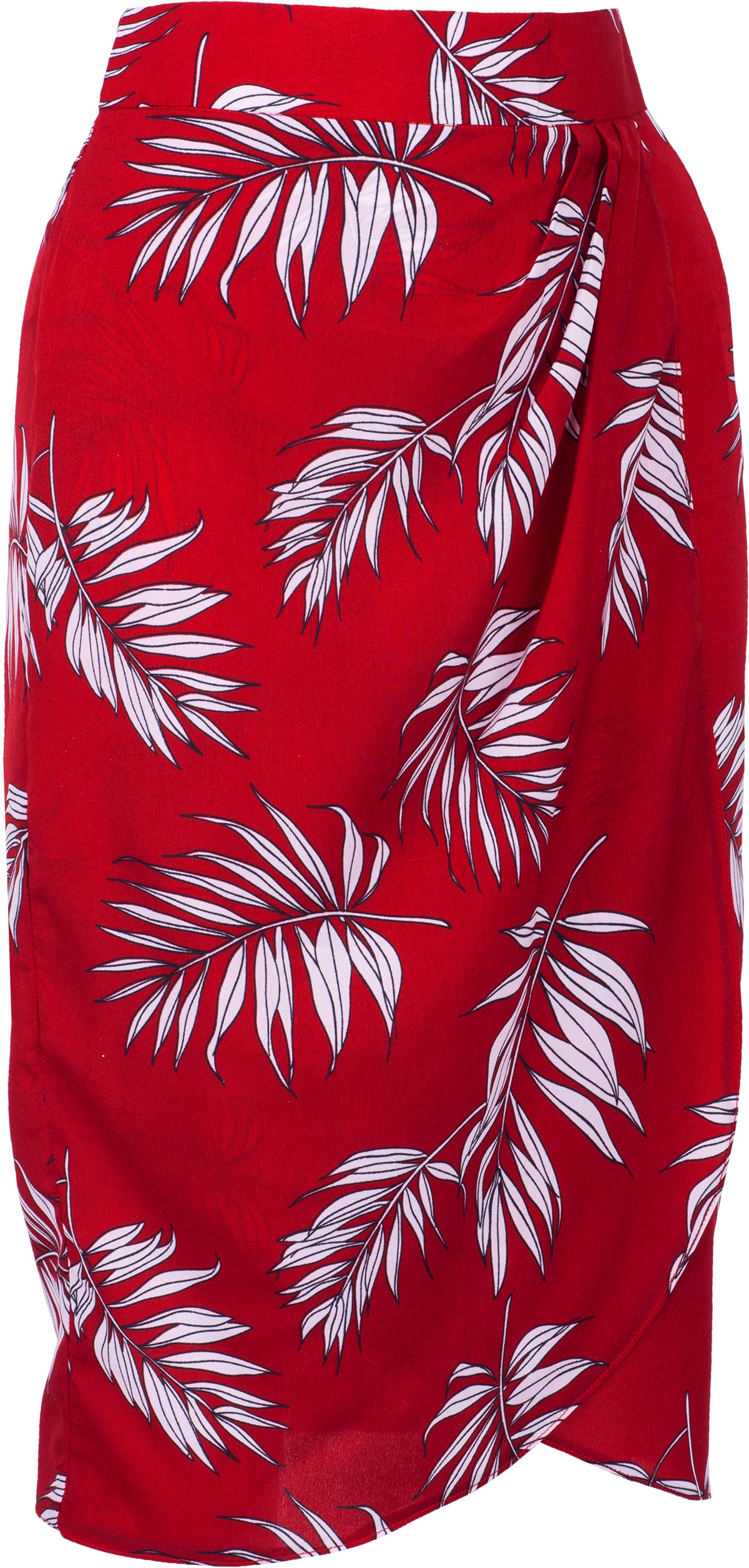 Kuestenluder_AOLANI_Tropical_PALM_LEAF_Palmenblaetter_SARONG_Rock_Rot-3