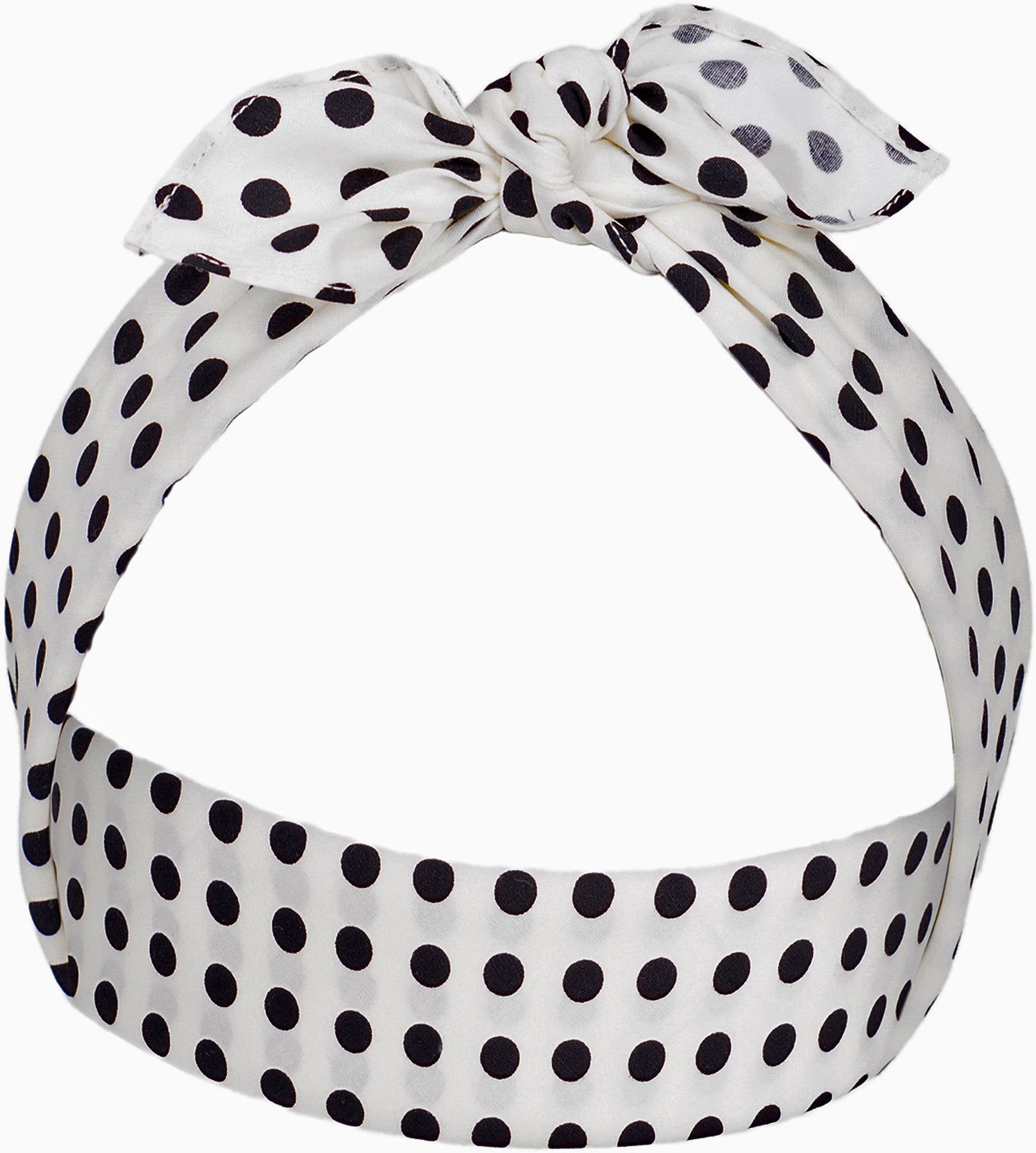 Kuestenluder_BIRGE_Polka_Dots_PUNKTE_50s_Pin_Up_Nickituch_BANDANA_-_Weiss_mit_Schwarzen_Punkten_killer_kirsche9FMdFW1fGhmSi