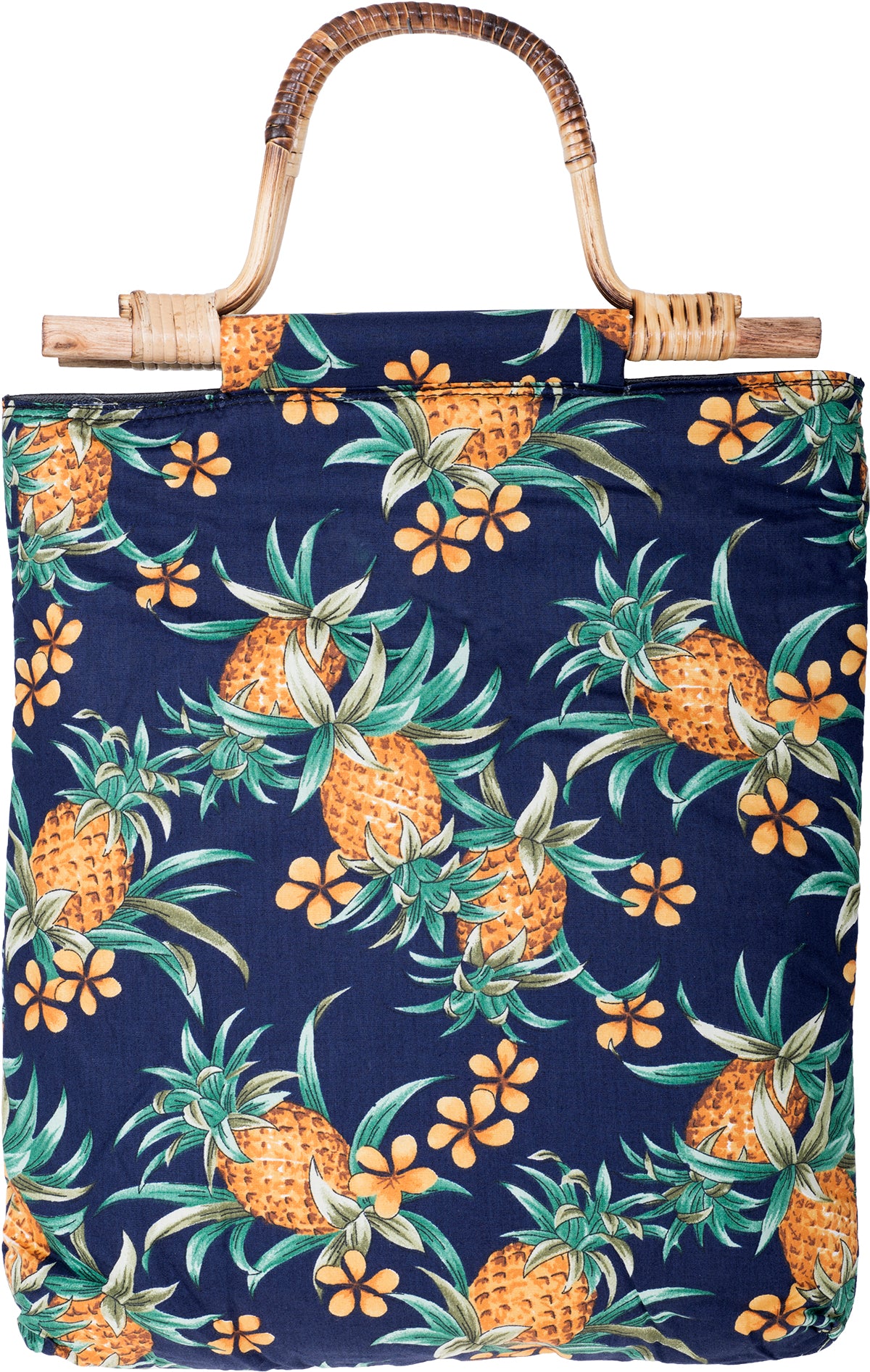 Kuestenluder_CATHLEN_Pineapple_FRANGIPANI_Bambushenkel_HANDTASCHE_blau-1BMOvYG9Te6upZ