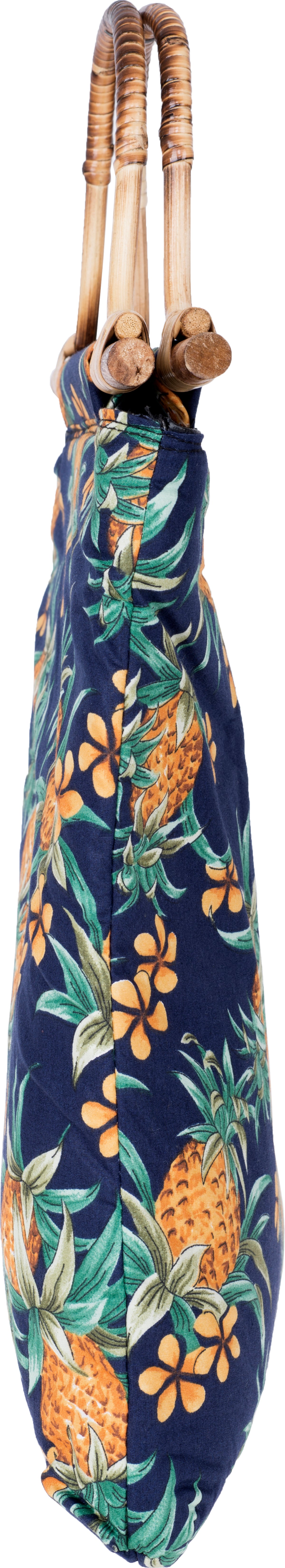 Kuestenluder_CATHLEN_Pineapple_FRANGIPANI_Bambushenkel_HANDTASCHE_blau-30JijrvcrY369C