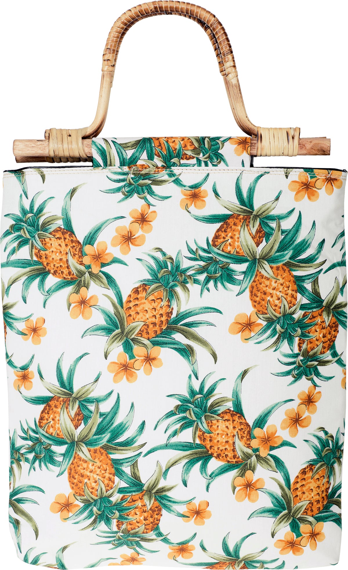 Kuestenluder_CATHLEN_Pineapple_FRANGIPANI_Bambushenkel_HANDTASCHE_weiss-1k9Q4aenDytNG5