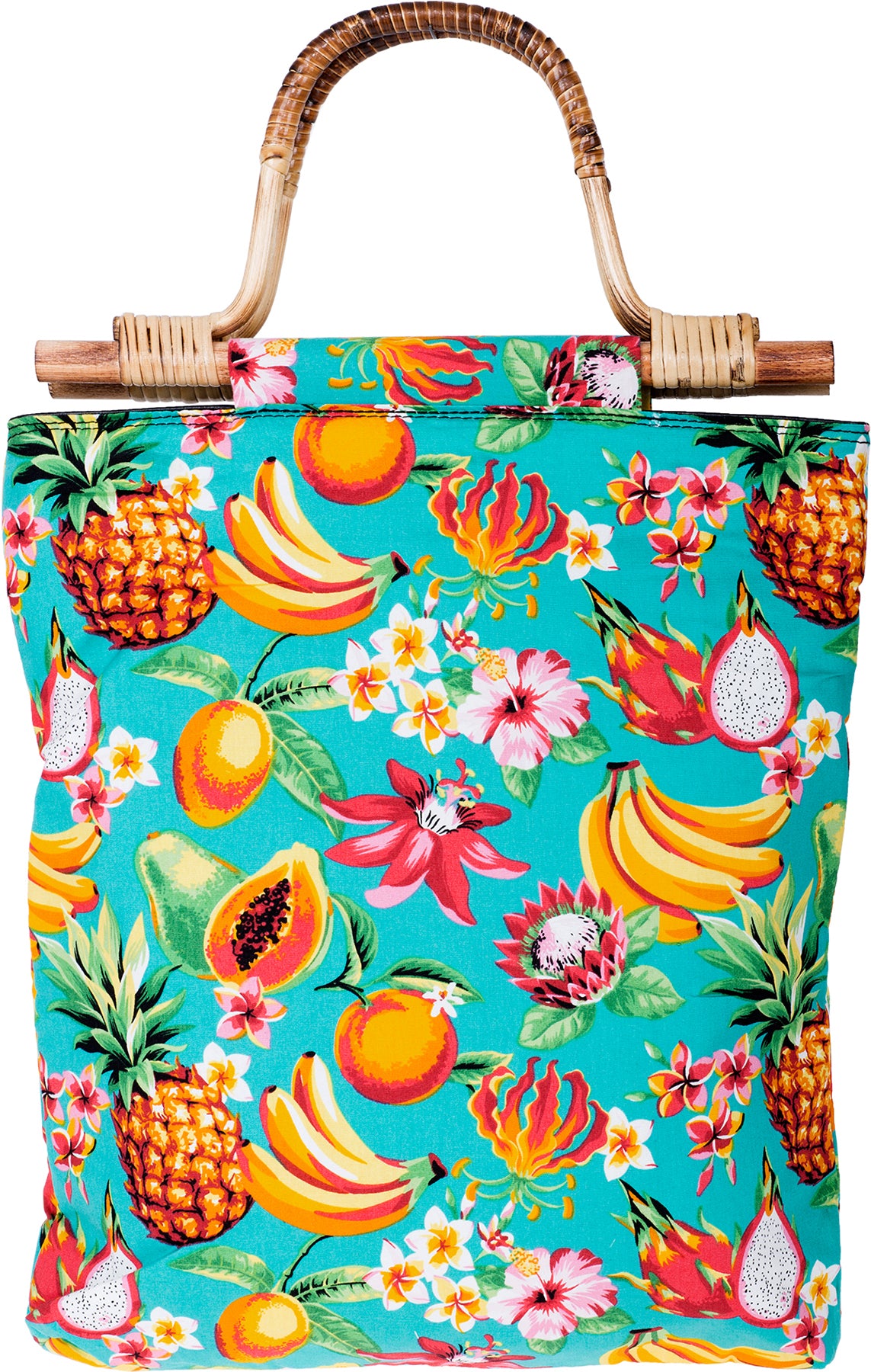 Kuestenluder_CATHLEN_TROPICAL_FRUIT_Hibiskus_Bambushenkel_HANDTASCHE_killer_kirscheVaiUTBBGGYQqs