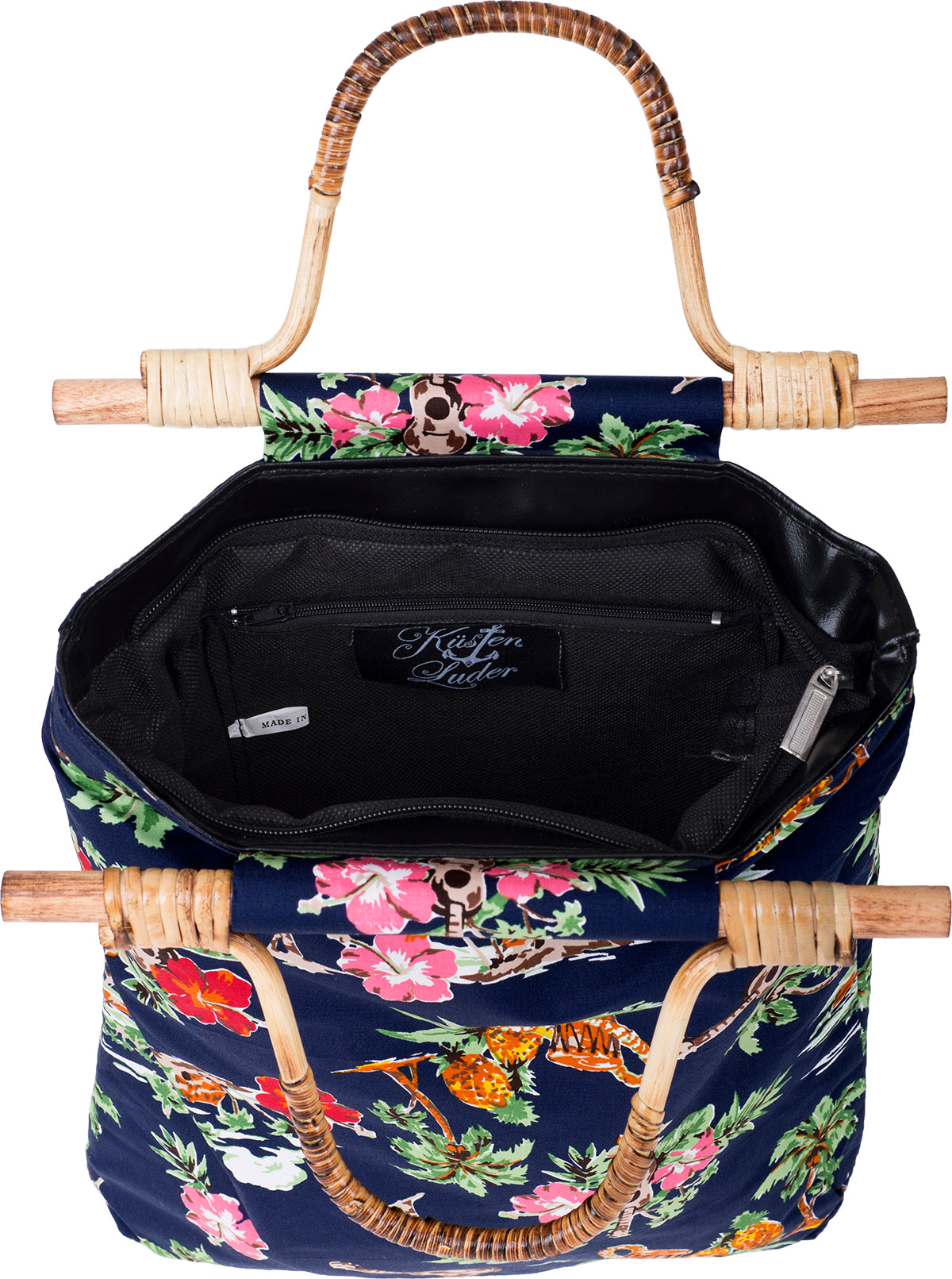 Kuestenluder_CATHLEN_Tiki_ISLAND_Palmen_BAMBOO_Handle_HANDTASCHE-5