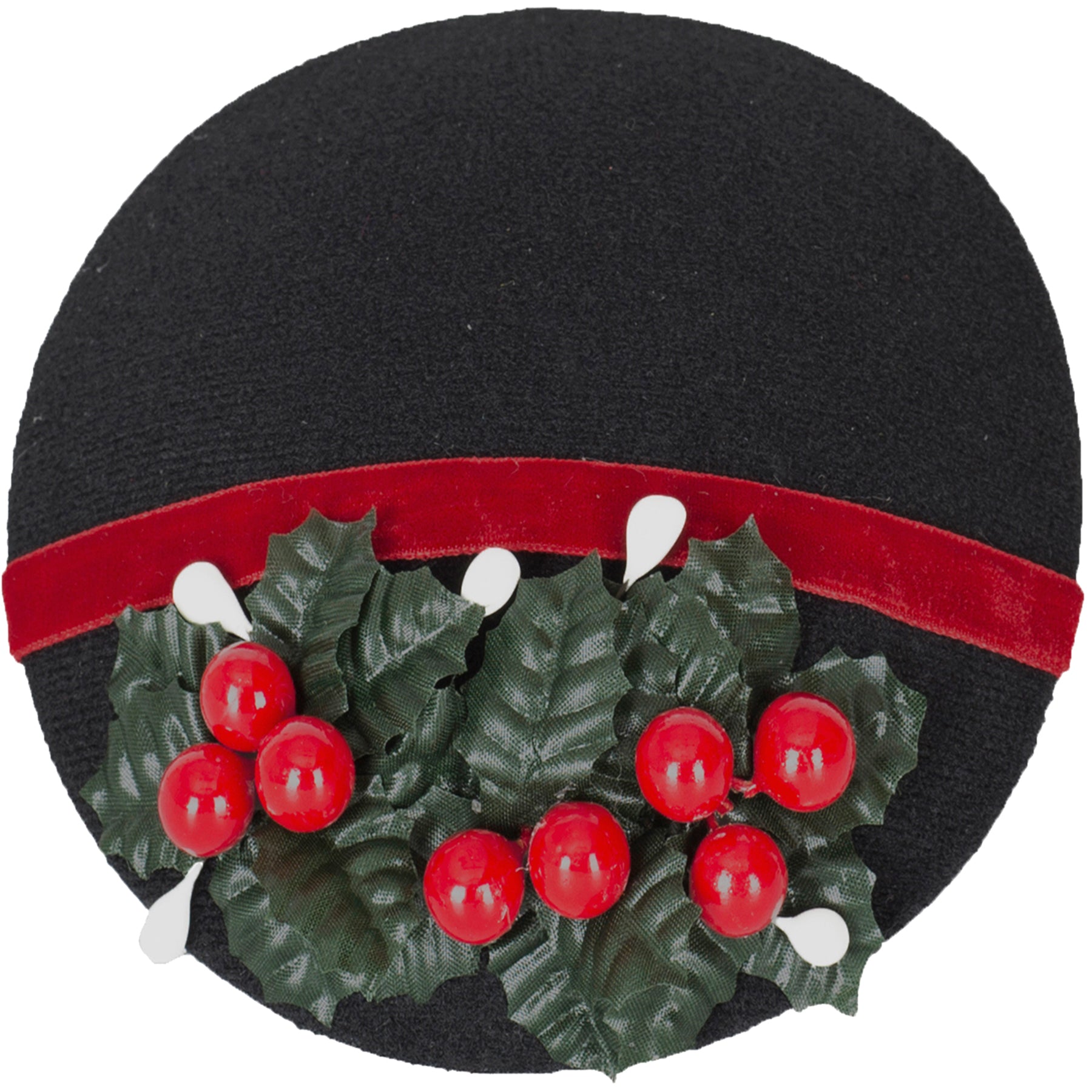 Kuestenluder_CHARLEEN_HOLLY_BERRY_Samt_Vintage_PILLBOX_Huetchen_Mini_Hut_killer_kirschevkLgu2Q5sVrwB