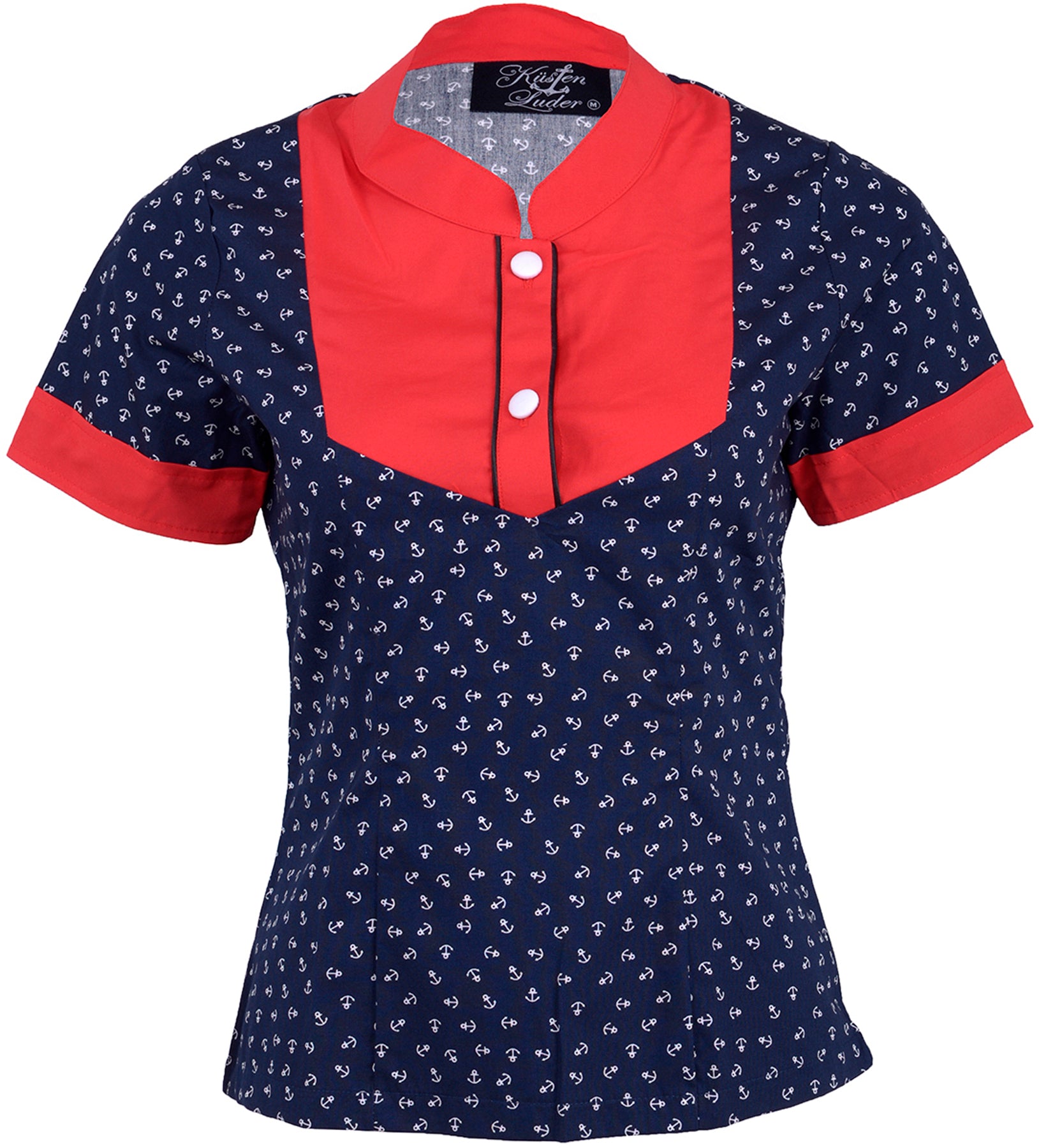 Kuestenluder_DANIELL_Sailor_Vintage_ANCHOR_Anker_Pin_Up_BLUSE_killer_kirscheSJELRHyYv14Yu