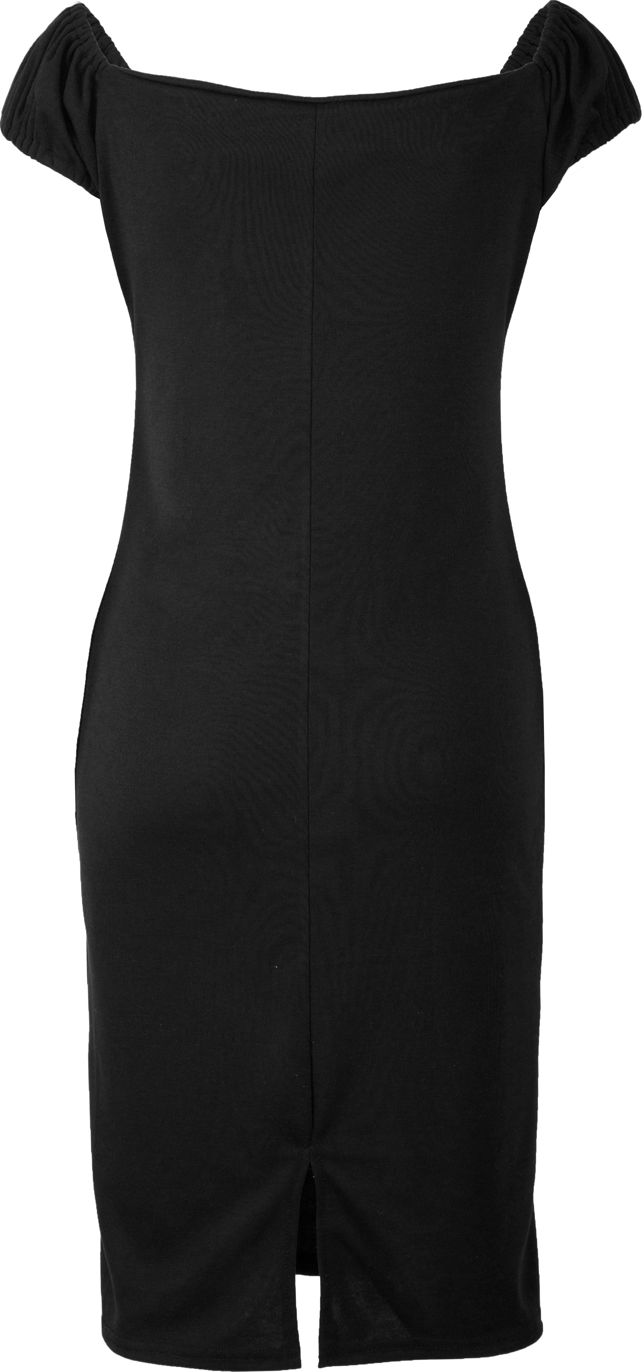 Kuestenluder_Dielara_Vintage_BUTTON_Shirt_Pencil_Dress_Kleid_-_Schwarz_04