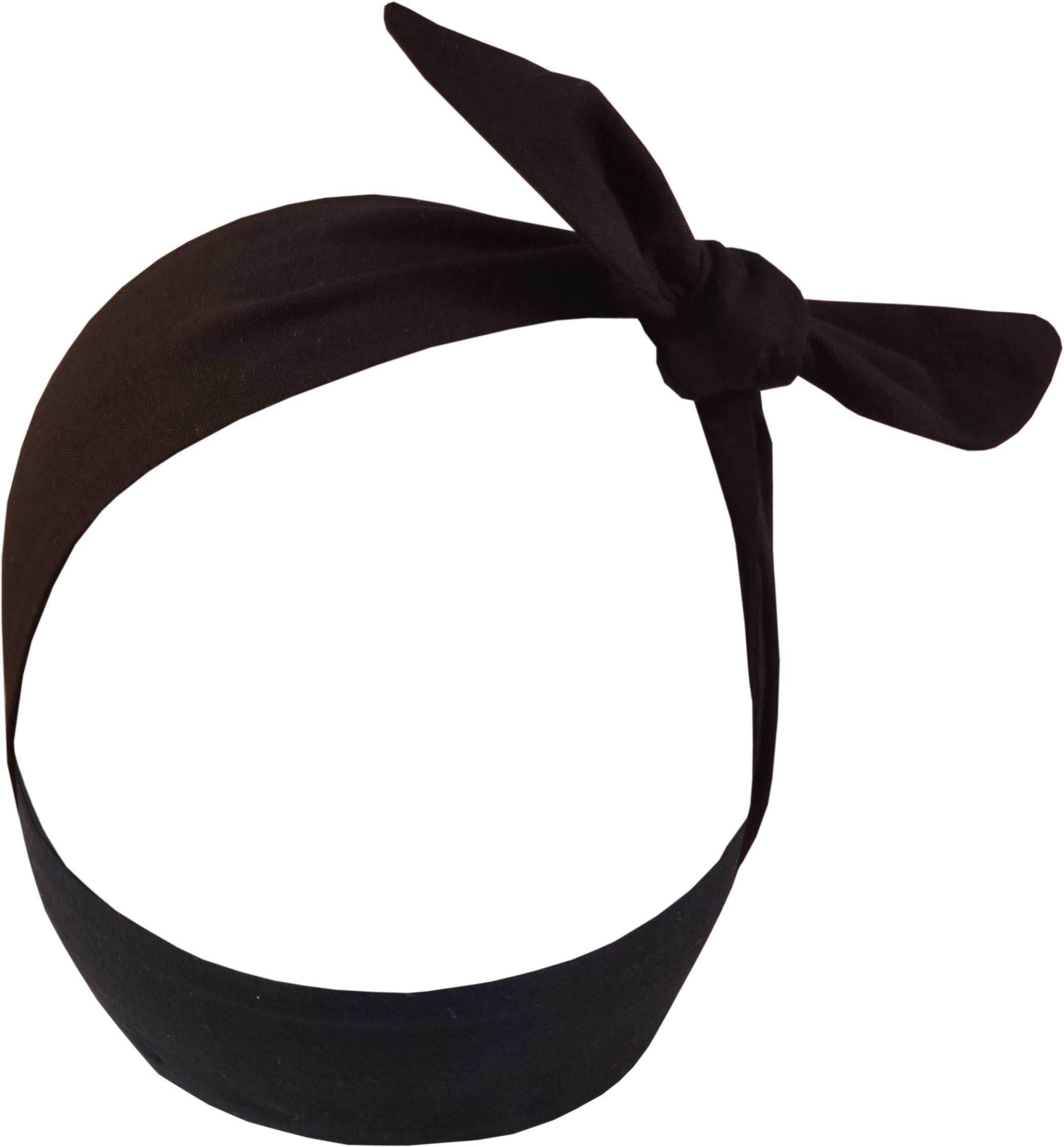 Kuestenluder_FJELLA_BASIC_Vintage_EINFARBIG_Pin_Up_50s_HAARBAND_Hairband_-_Schwarz_Killer_Kirsche-1