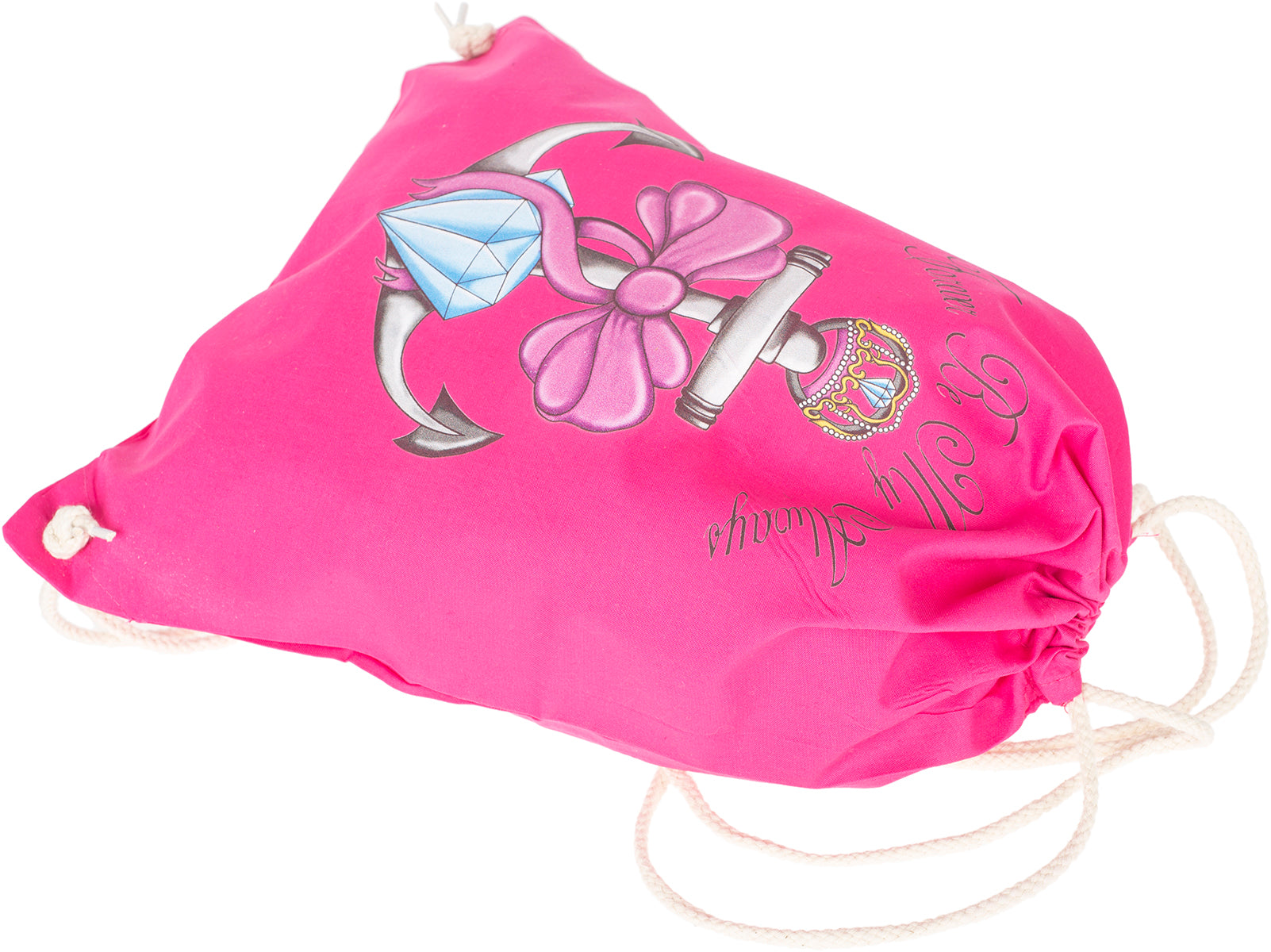 Kuestenluder_FOREVER_BE_MY_ALWAYS_Anker_Diamant_Schleife_RUCKSACK_Turnbeutel-5
