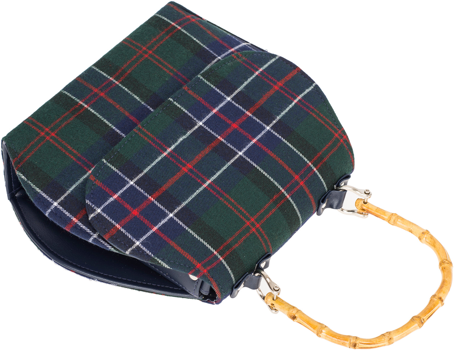 Kuestenluder_GWEN_40s_TIKI_Bambus_BAMBOO_Vintage_TARTAN_Karo_TASCHE-5UQaL0lW4D295D