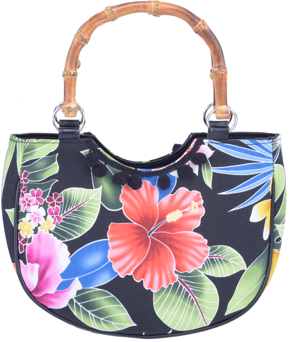 Kuestenluder_JOETTE_Tiki_HIBISCUS_Vintage_Bambus_BAMBOO_Pin_Up_Handtasche