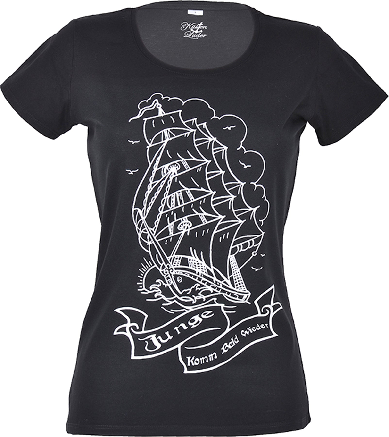 Kuestenluder_JUNGE_komm_BALD_WIEDER_Sailor_Ship_SHIRT_-_Schwarz_killer_kirscheYSCe3fpxb46Hi
