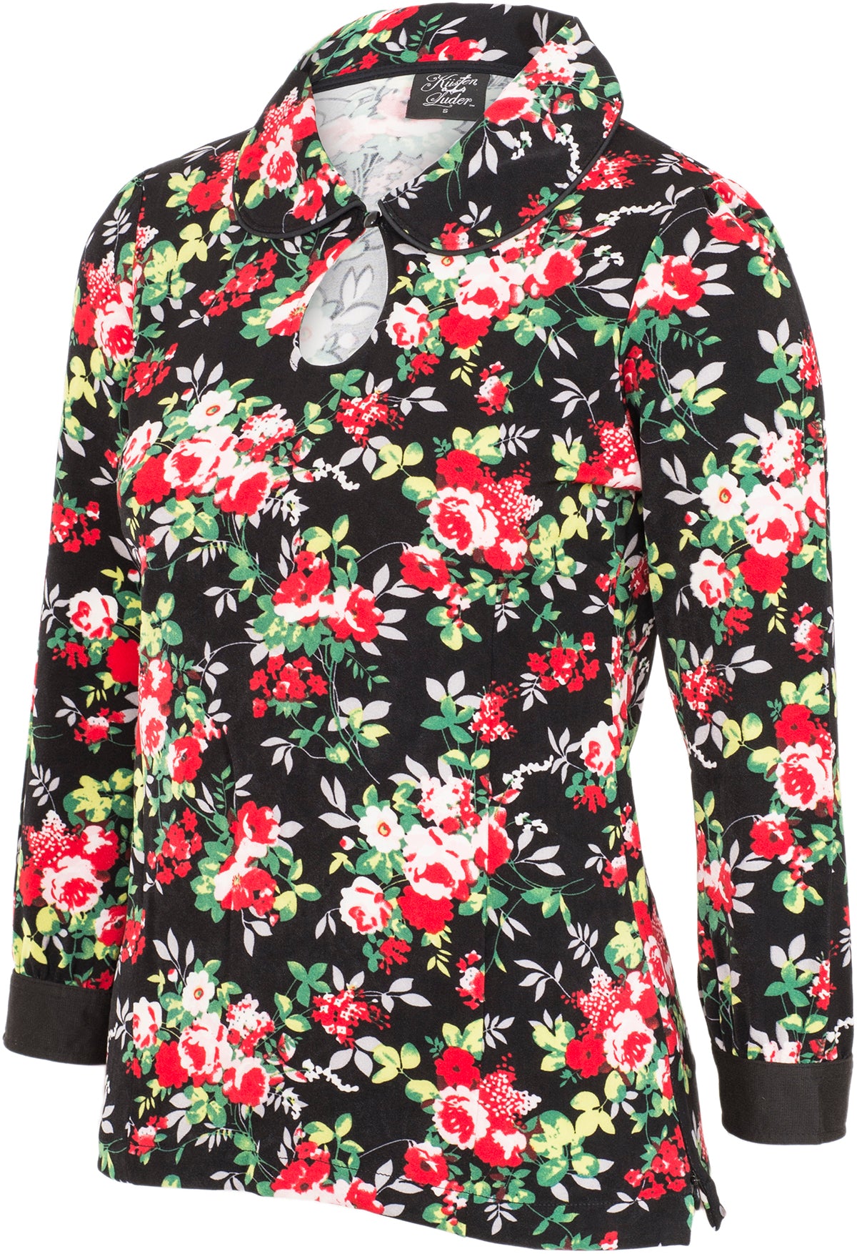 Kuestenluder_JUTTA_Vintage_50s_FLOWER_Blumen_Floral_BLUSE_Oberteil-3vecKdlKQSyGx5