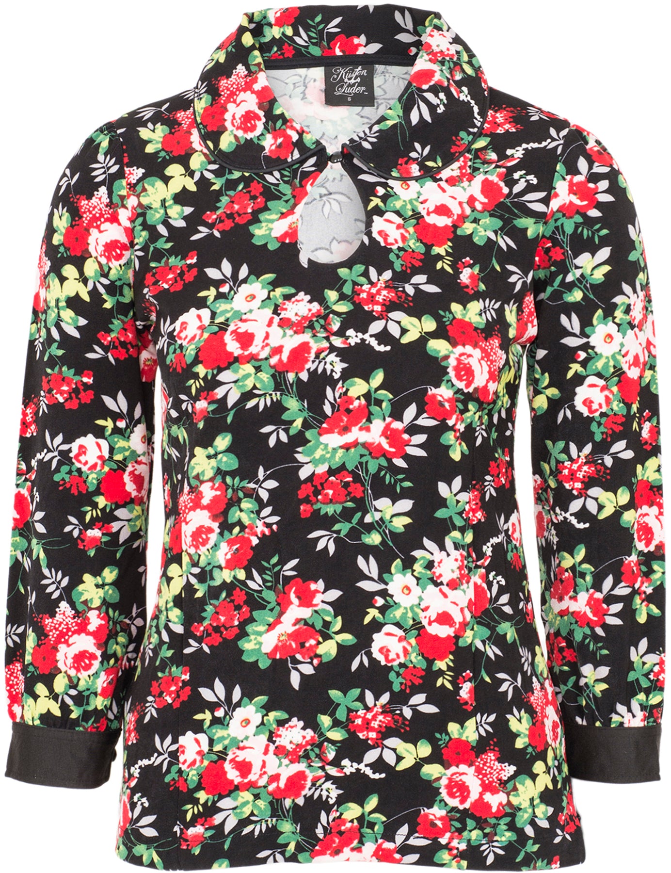 Kuestenluder_JUTTA_Vintage_50s_FLOWER_Blumen_Floral_BLUSE_Oberteil_killer_kirscheLS0jFxUMmxgeY