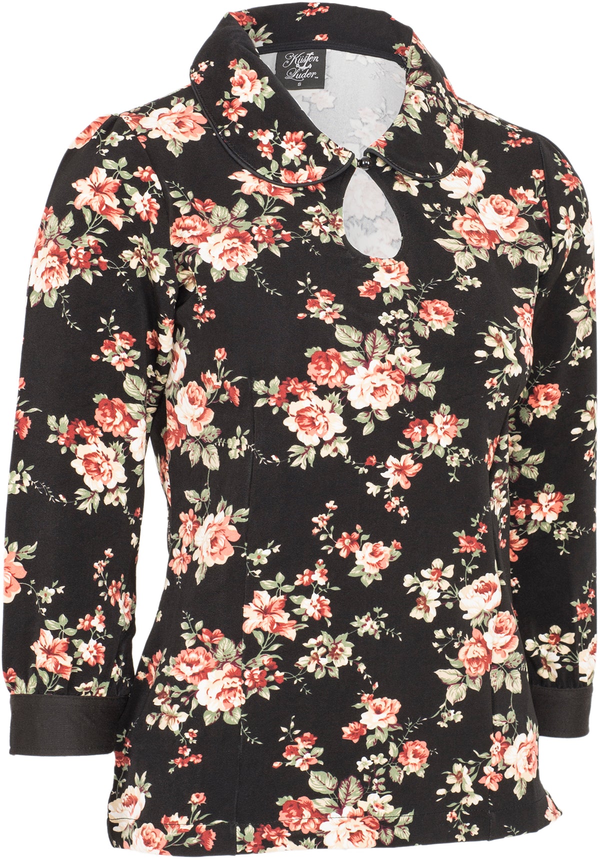 Kuestenluder_JUTTA_Vintage_50s_ROSE_Blumen_Floral_BLUSE_Oberteil-2TrARiJEAVtpEB