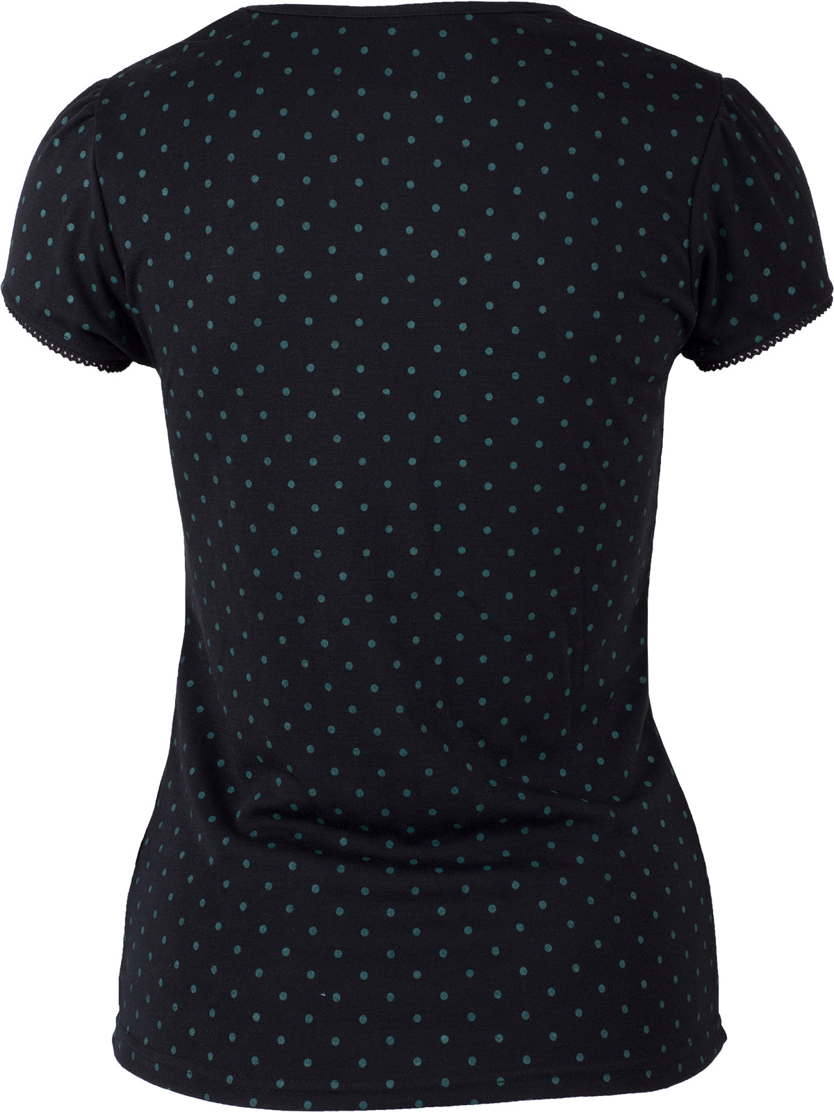 Kuestenluder_LABIEBA_Polka_Dot_PUNKTE_Lace_Kurzarm_SHIRT_Oberteil_Black-469XGeONRhETm6