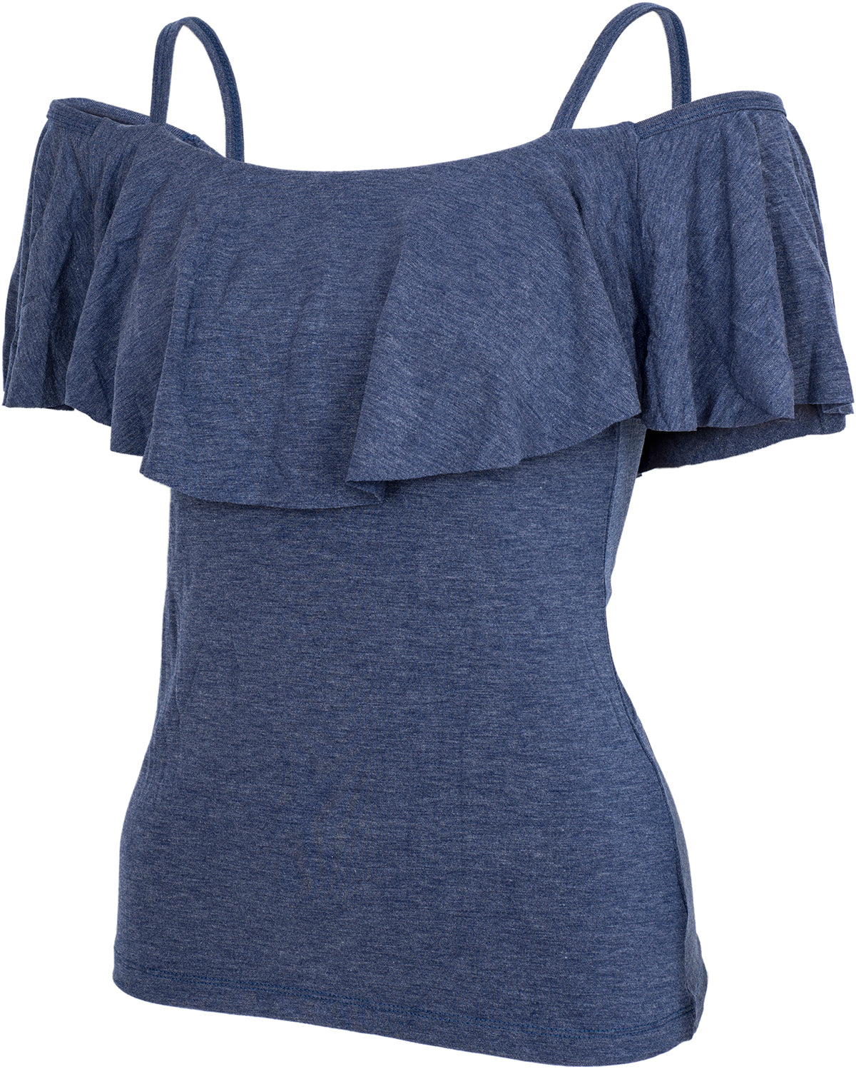 Kuestenluder_LEATRICE_Vintage_VOLANT_Blusenshirt_Oberteil_-_Blau-3