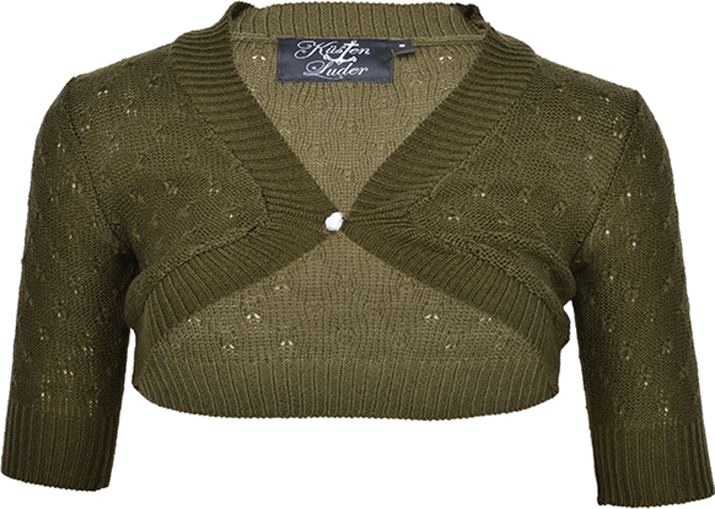 Kuestenluder_LEA_Strick_SHRUG_50s_Vintage_KIDS_Kurzarm_Bolero_-_MoosgruenmyXofmOsNhGEd