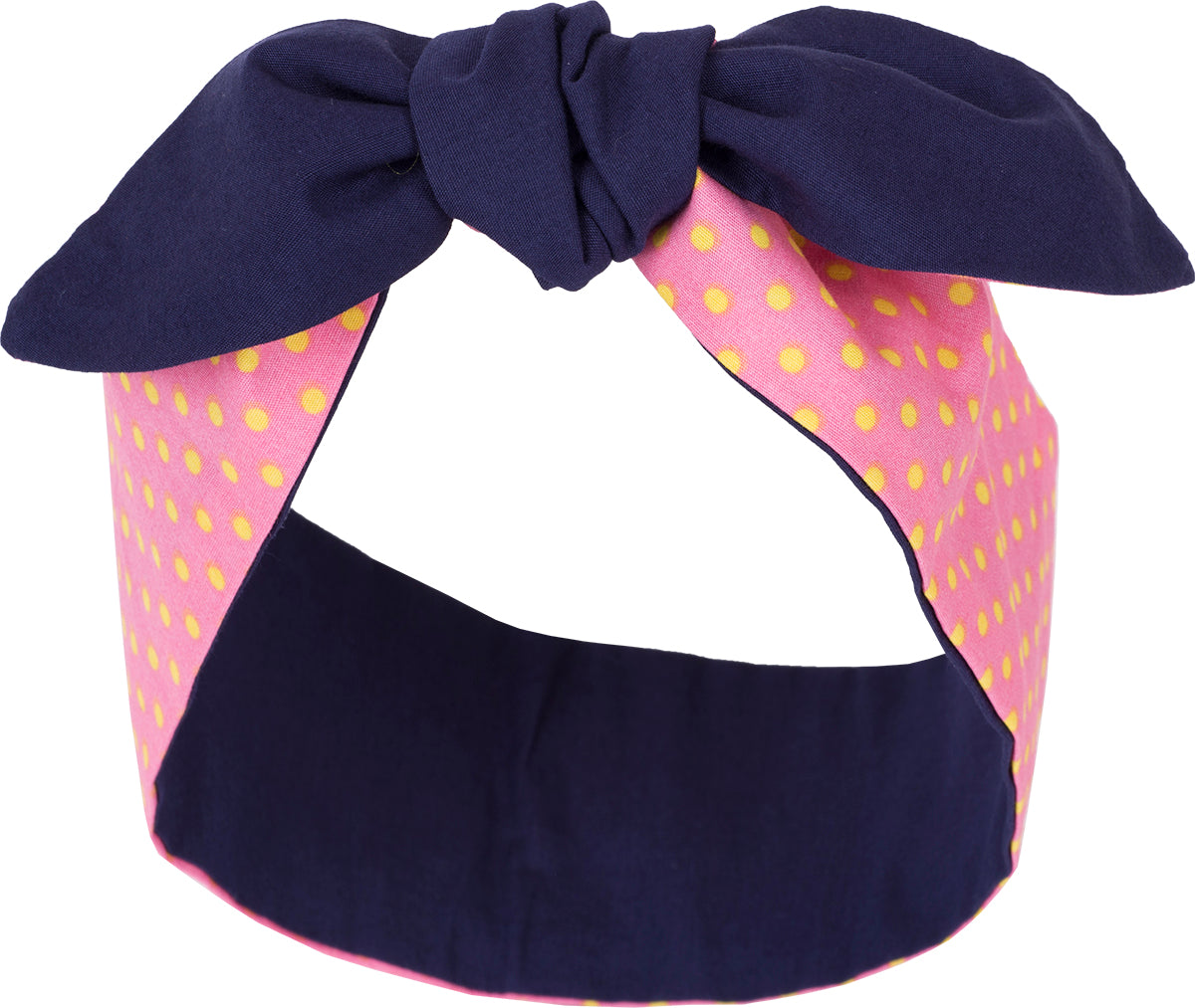 Kuestenluder_LEIVA_Polka_Dot_PUNKTE_Vintage_PLAIN_HAARBAND_Hair_Band-1