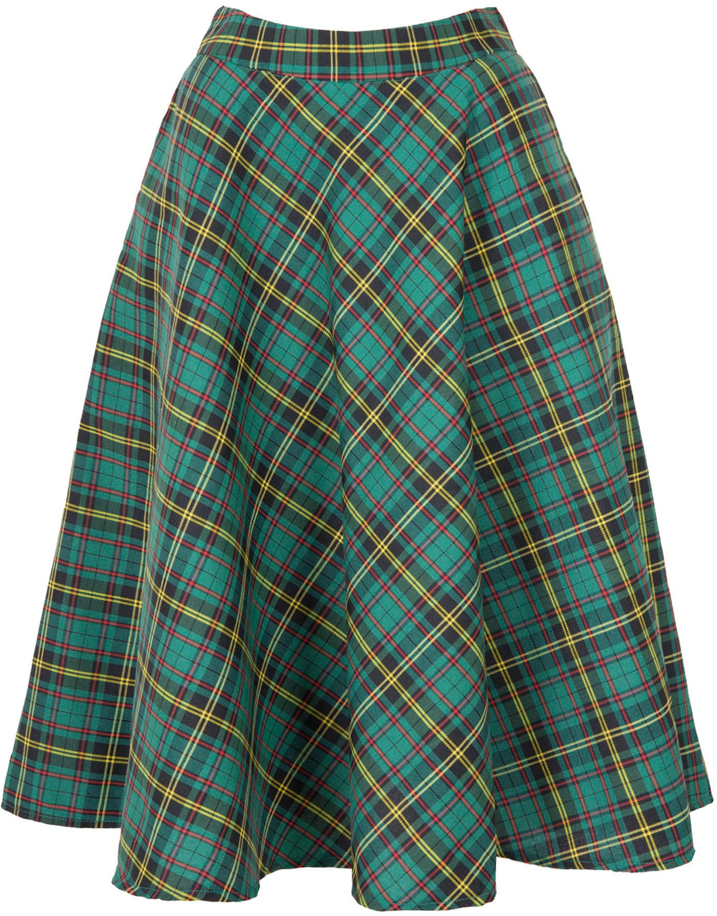 Kuestenluder_MAILIN_Vintage_TARTAN_Karo_Retro_SWING_Skirt_ROCK_Gruen_killer_kirscheh3g5cvyqlGWAf
