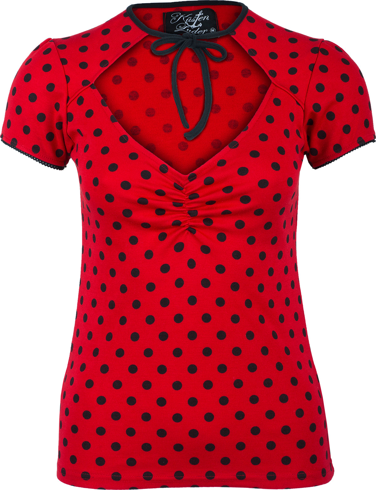 Kuestenluder_MAJELLE_Cut-Out_POLKA_DOT_Punkte_Kurzarm_SHIRT_Oberteil-1xEjU0DTGbbSpk