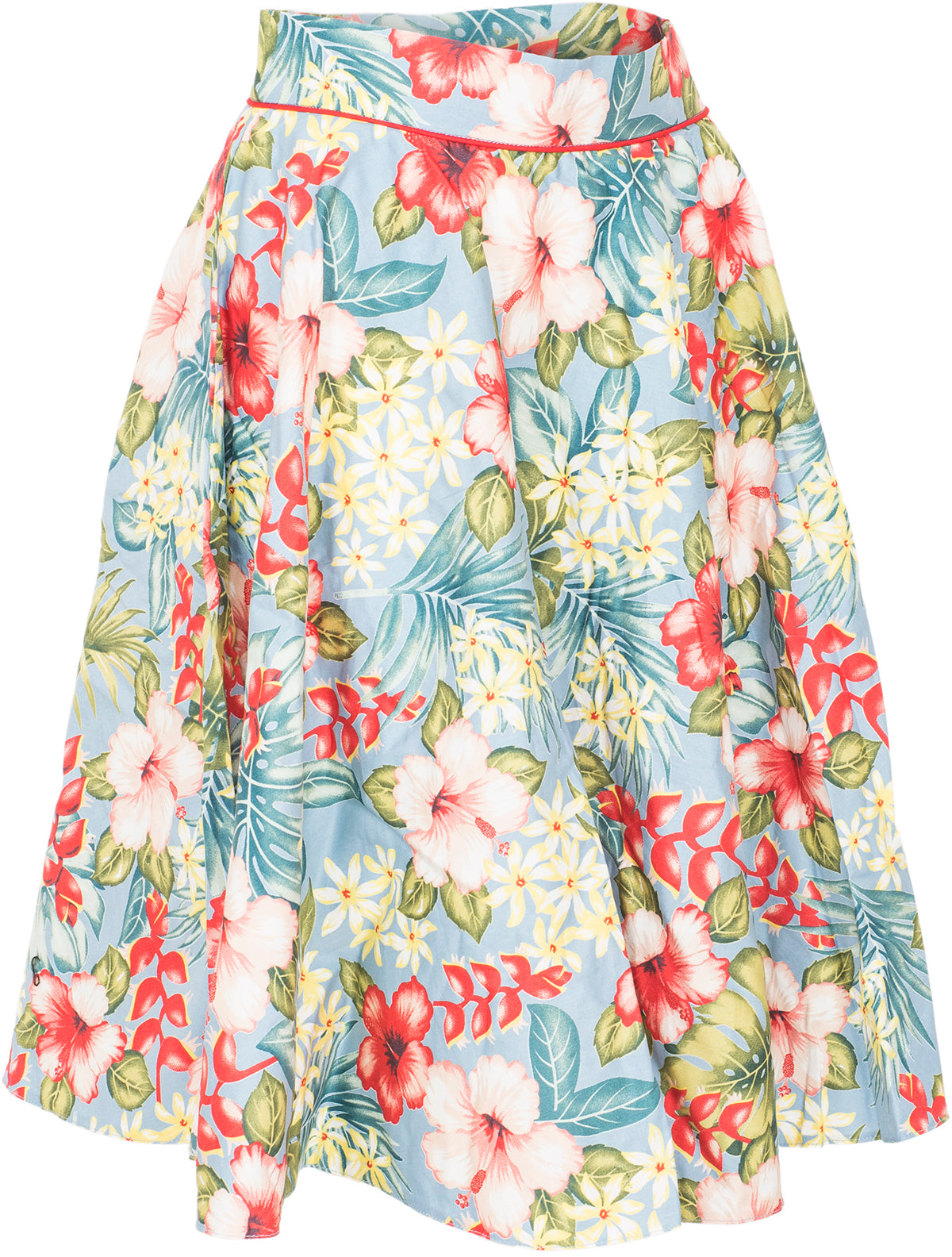 Kuestenluder_MAKAYLA_Vintage_TROPICAL_Floral_Blueten_TIKI_Swing_Skirt_ROCK-2