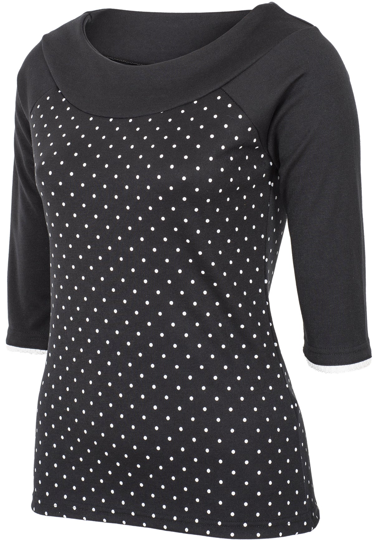 Kuestenluder_MARTHEY_50s_Polka_Dot_PUNKTE_Carmen_34_Arm_SHIRT_Oberteil-2SrS6Fh10LRb9U