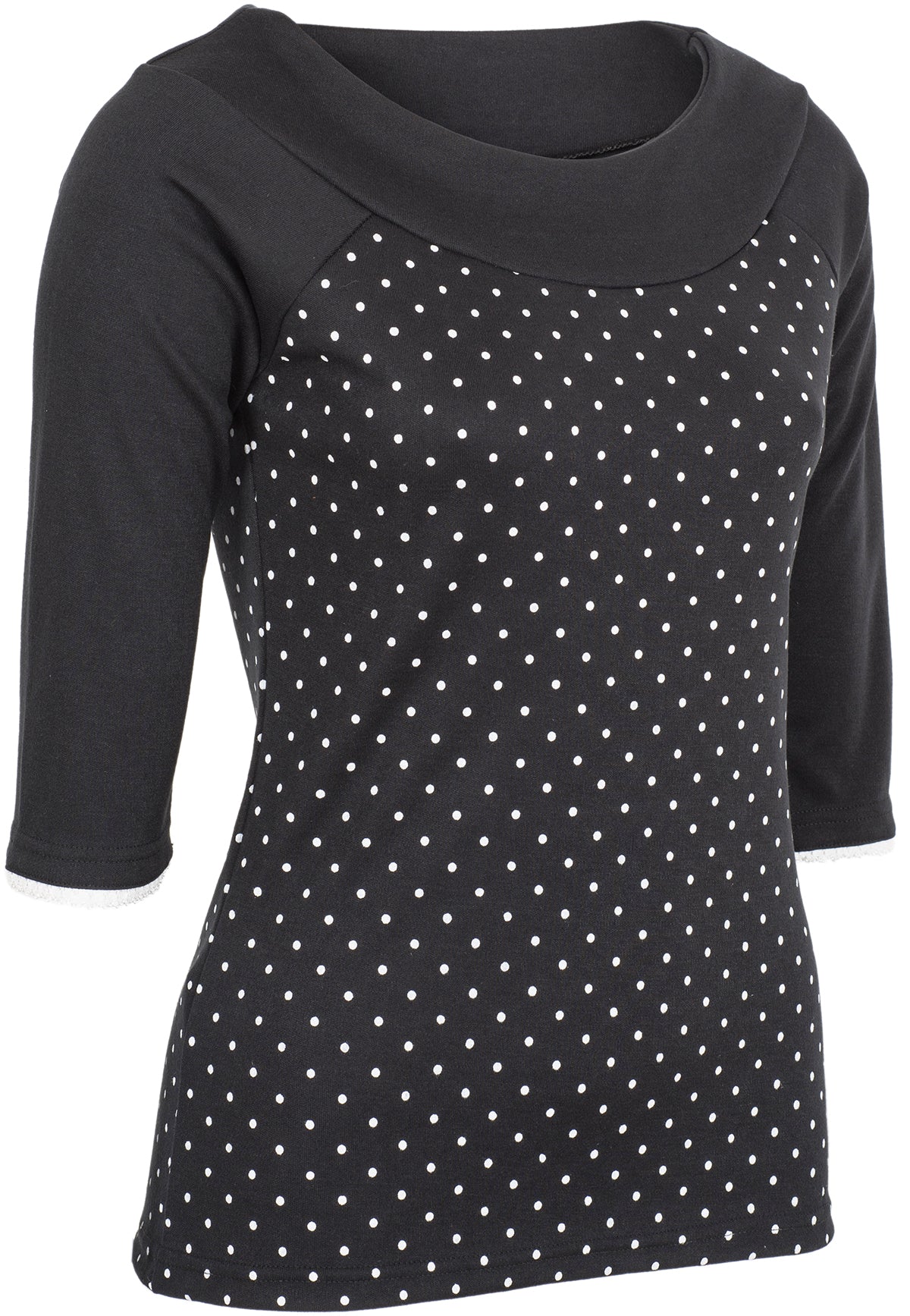 Kuestenluder_MARTHEY_50s_Polka_Dot_PUNKTE_Carmen_34_Arm_SHIRT_Oberteil-3g9W9zgeEHLvOM
