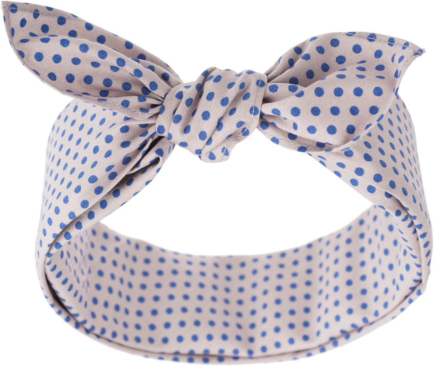 Kuestenluder_MATHA_Retro_Vintage_POLKA_DOTS_Punkte_Pin_Up_Nickituch_BANDANA