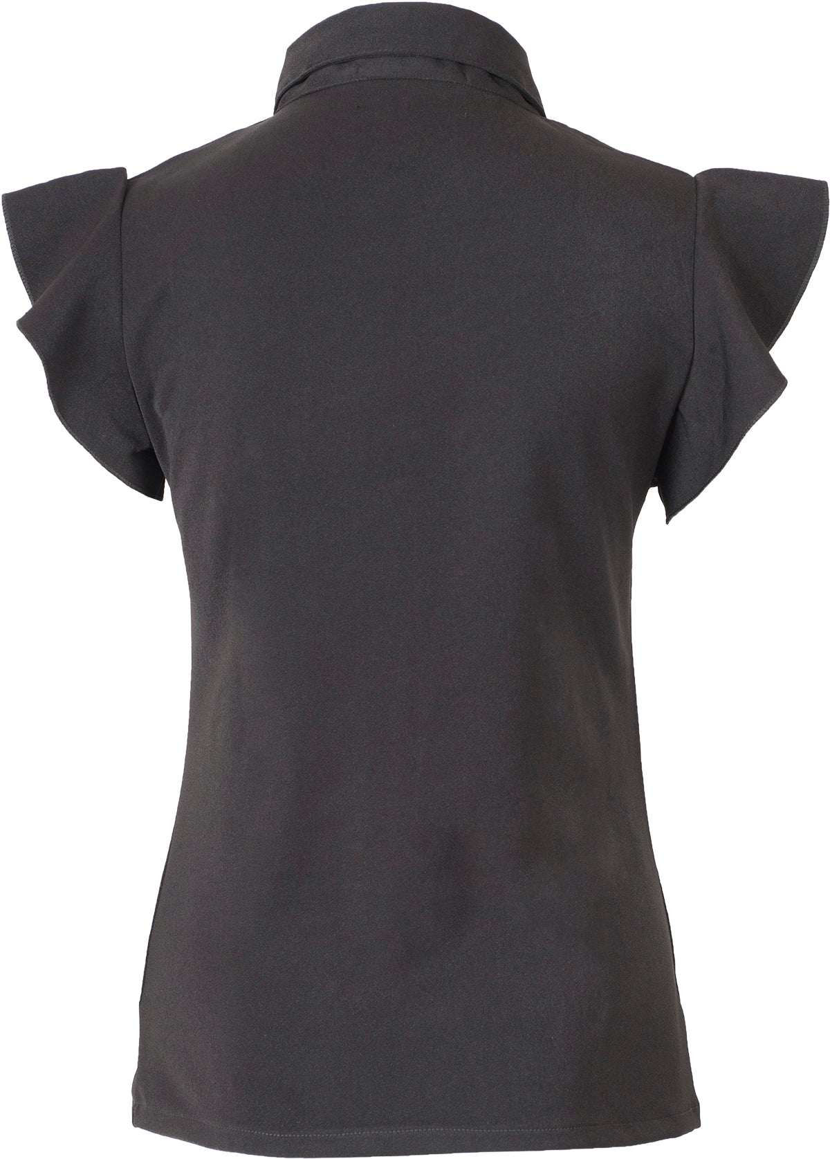 Kuestenluder_NAYMA_Vintage_PLAIN_Ruffle_CUT-OUT_Retro_BLUSE_Schwarz-3