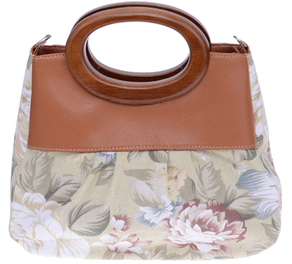 Kuestenluder_NELLIE_Retro_FLOWER_50s_Wooden_Handtasche_-_Braun