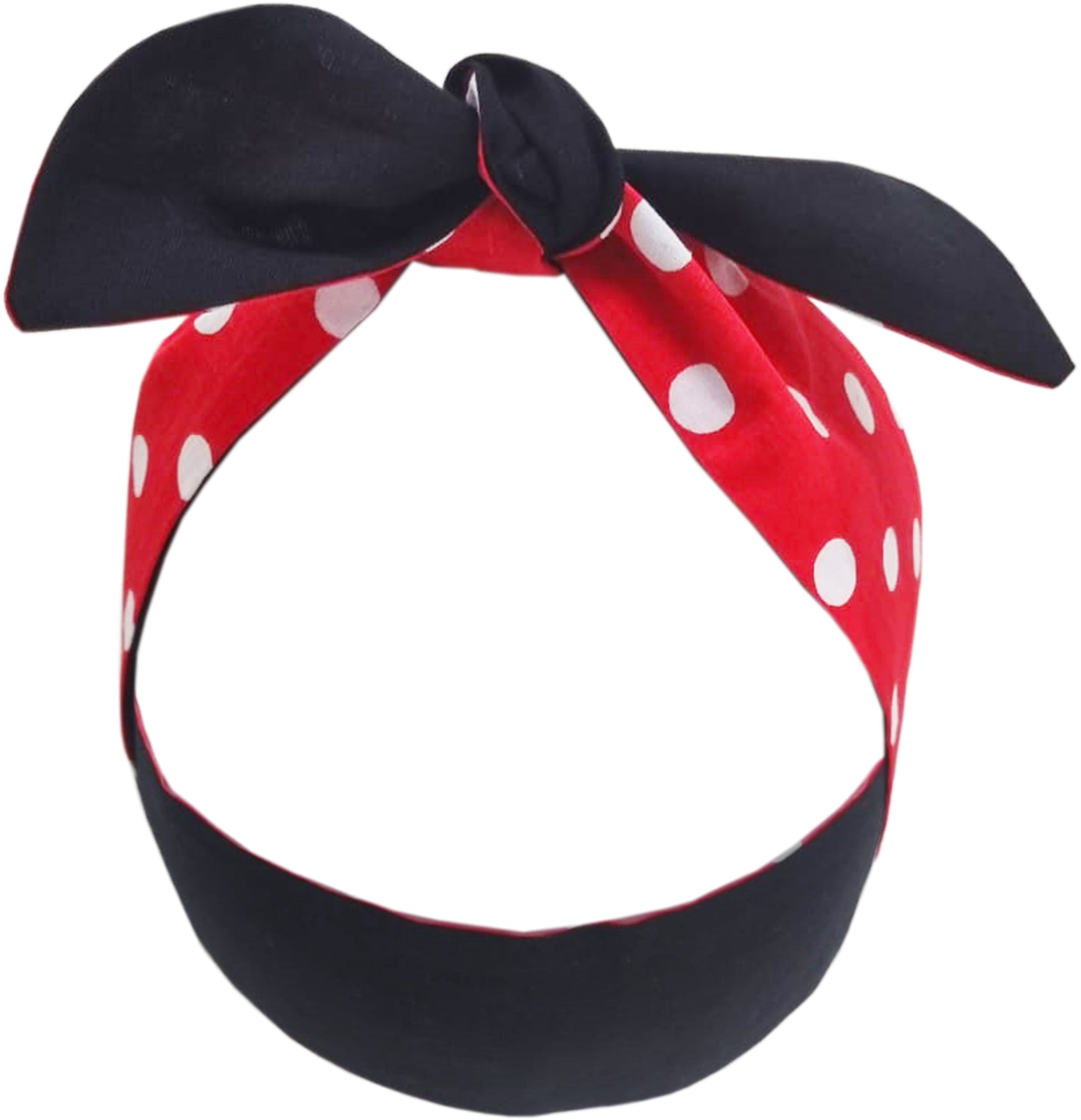 Kuestenluder_PAMINA_POLKA_DOT_2in1_Retro_PUNKTE_Pin_Up_50s_HAARBAND_Hairband_rot-weiss_schwarz_Killer_Kirsche-1yIRaJzYH233kF