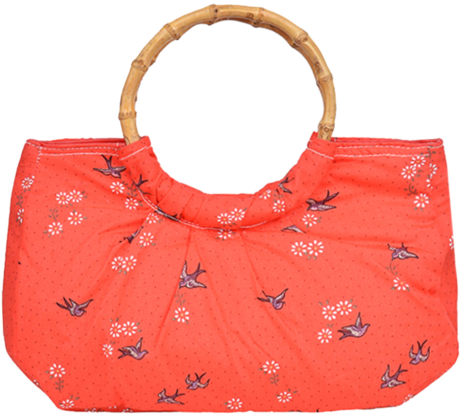 Kuestenluder_Polka_Dots_SWALLOW_Vintage_BAMBOO_Bag_-_Rot_killer_kirschenJjGPVy8mMAUH