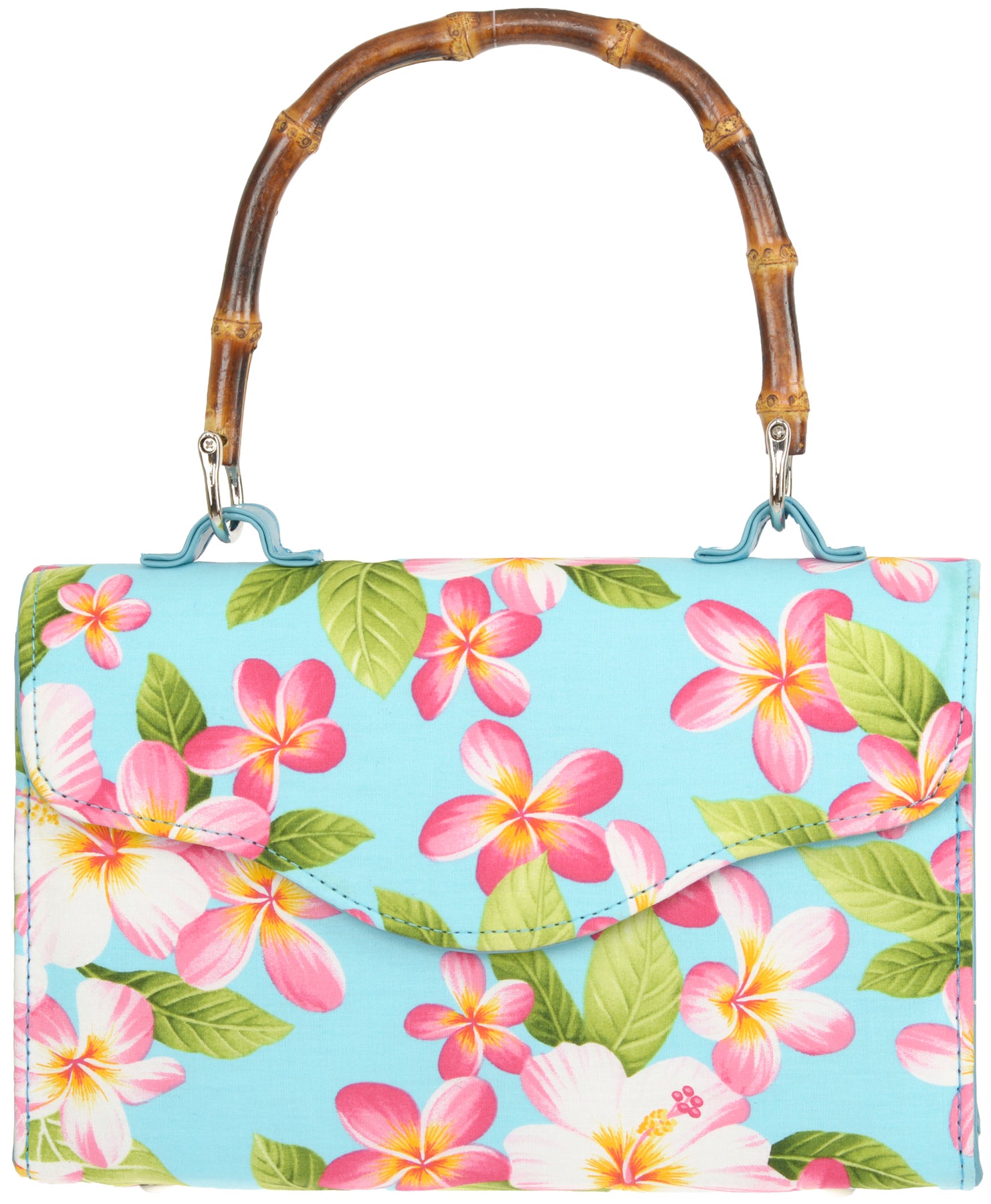 Kuestenluder_RICKIE_Tropical_BAMBOO_Frangipani_Vintage_Pin_Up_Handtasche_hellblau_killer_kirschebCj2VtTxdeJ9i