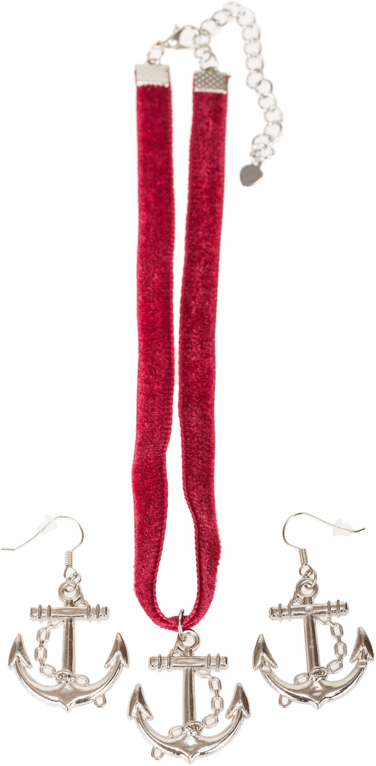 Kuestenluder_ROSELY_Velvet_ANKER_Halsband_CHOKER_Ohrhaenger_SET-3