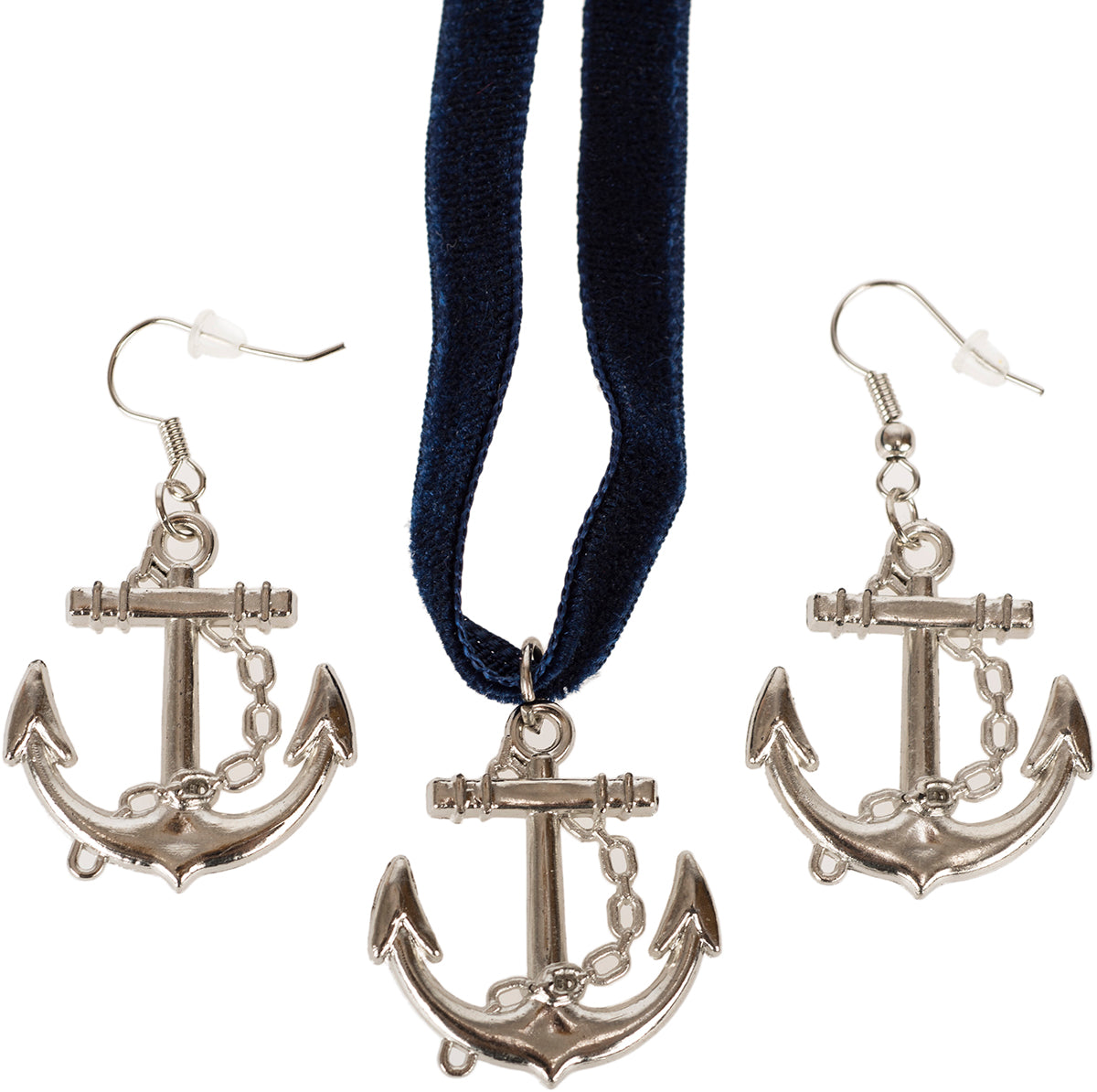 Kuestenluder_ROSELY_Velvet_ANKER_Halsband_CHOKER_Ohrhaenger_SET-6