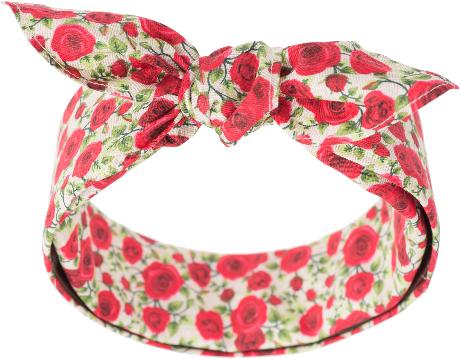 Kuestenluder_RUTHA_Vintage_Floral_ROSES_Rosen_Pin_Up_Nickituch_BANDANA