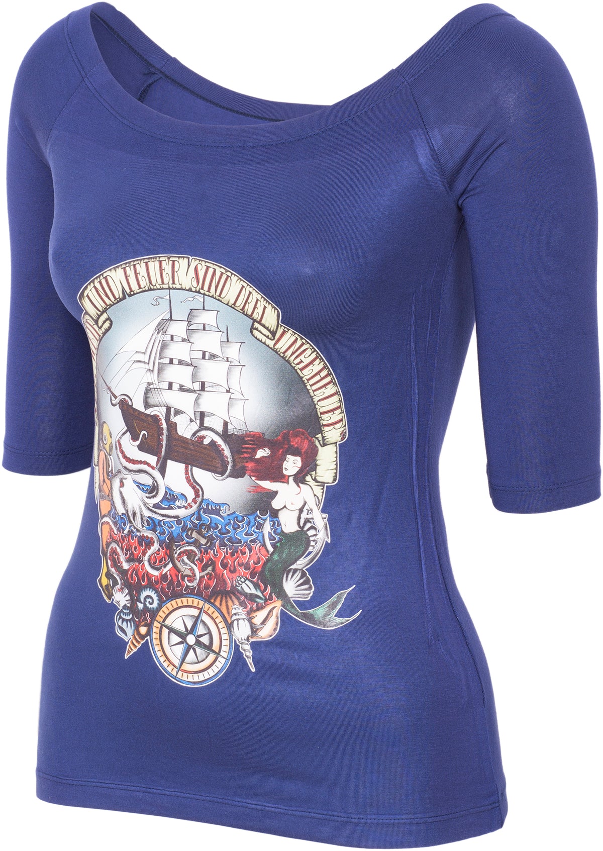 Kuestenluder_SEE_WEIB_UND_FEUER_Ship_MERMAID_Sailor_U-Boot_34_Arm_SHIRT-3Vk8YyTyO8uH74