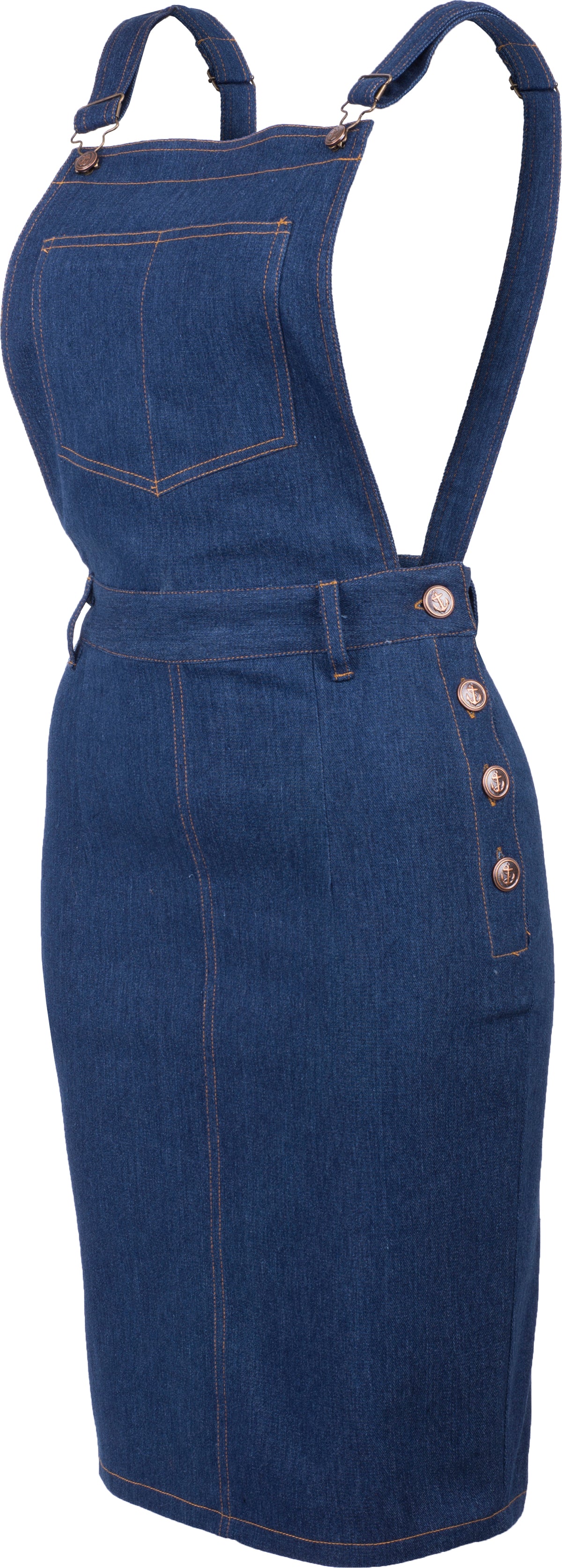 Kuestenluder_SIRKA_Denim_PINAFORE_Jeans_PENCIL_Rock_Skirt_LATZKLEID-2nrEC8KraN9dDY