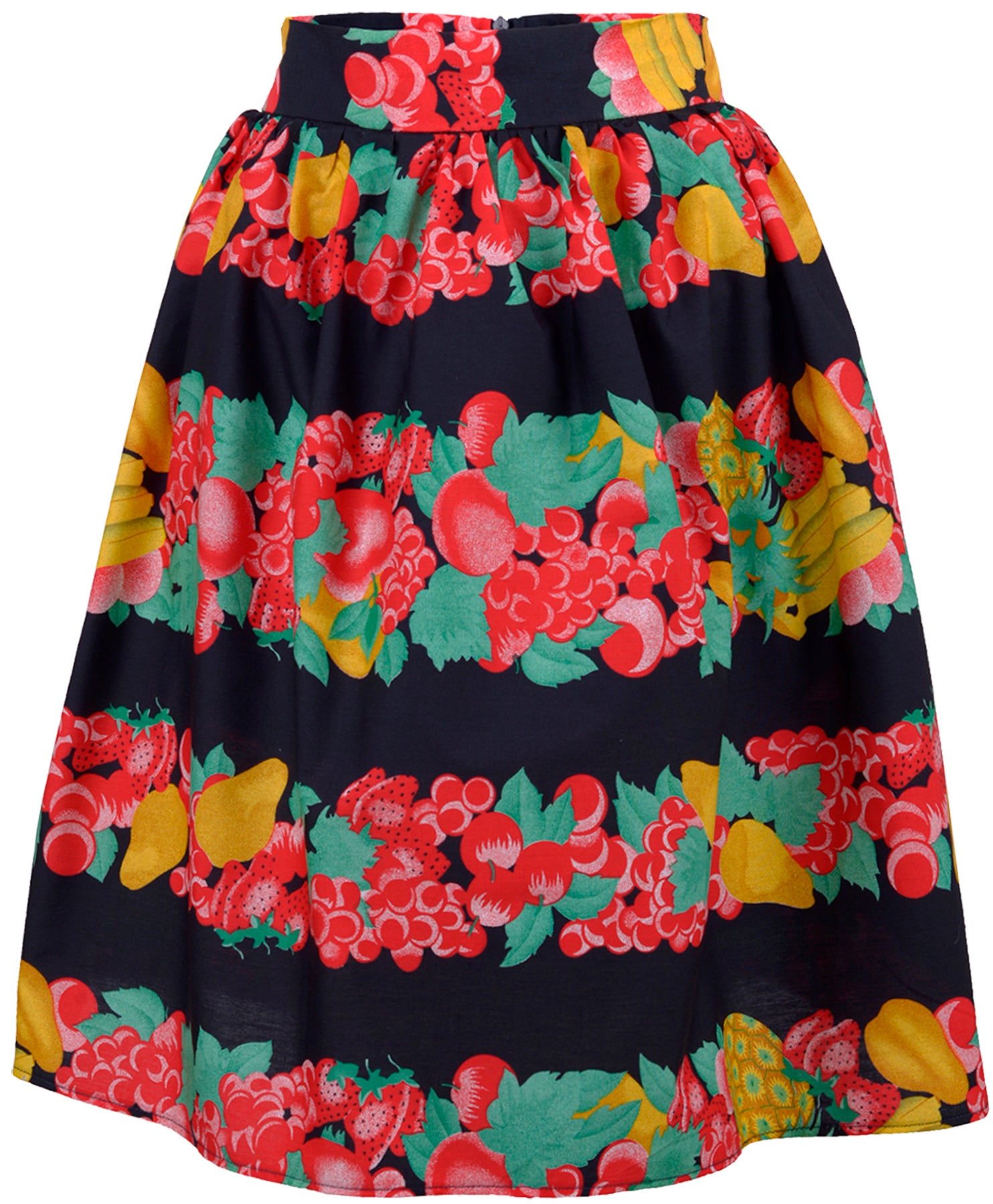 Kuestenluder_SPRING_Tropical_FRUITS_Pineapple_Swing_Skirt_Vintage_Rock_killer_kirschemE7VYLXQwuRtz