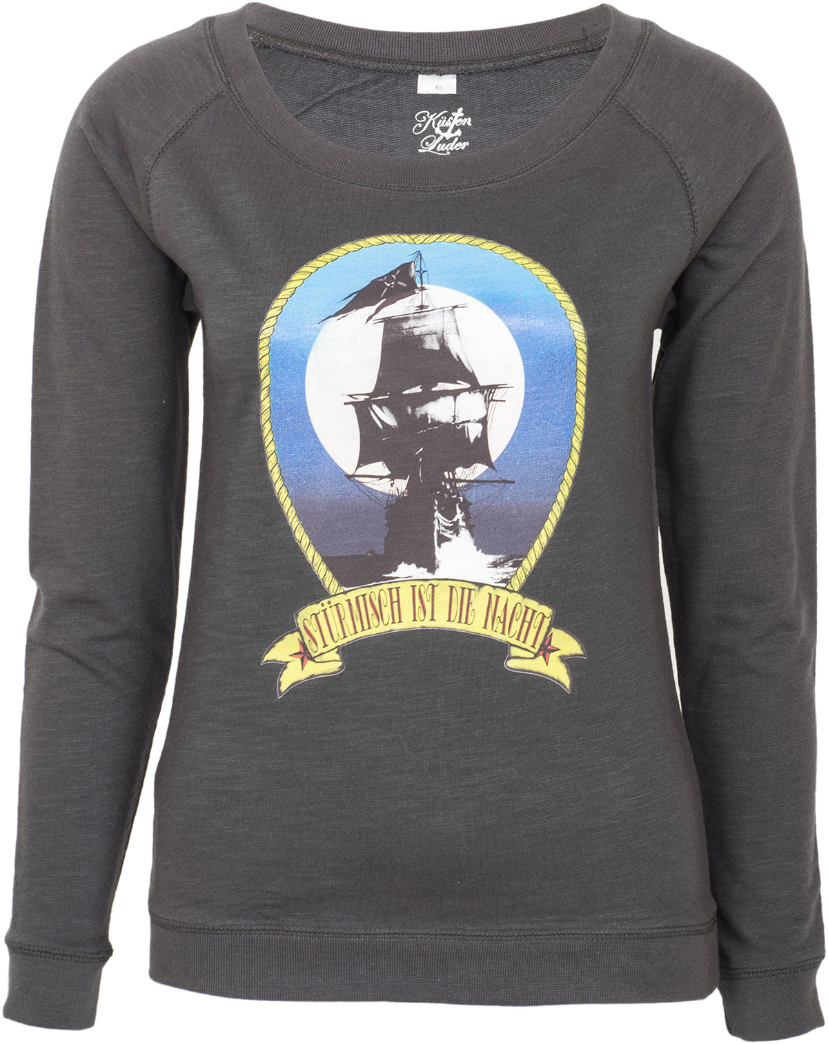 Kuestenluder_STueRMISCH_IST_DIE_NACHT_Sailor_Schiff_Raglan_Sweat_PULLOVER-1